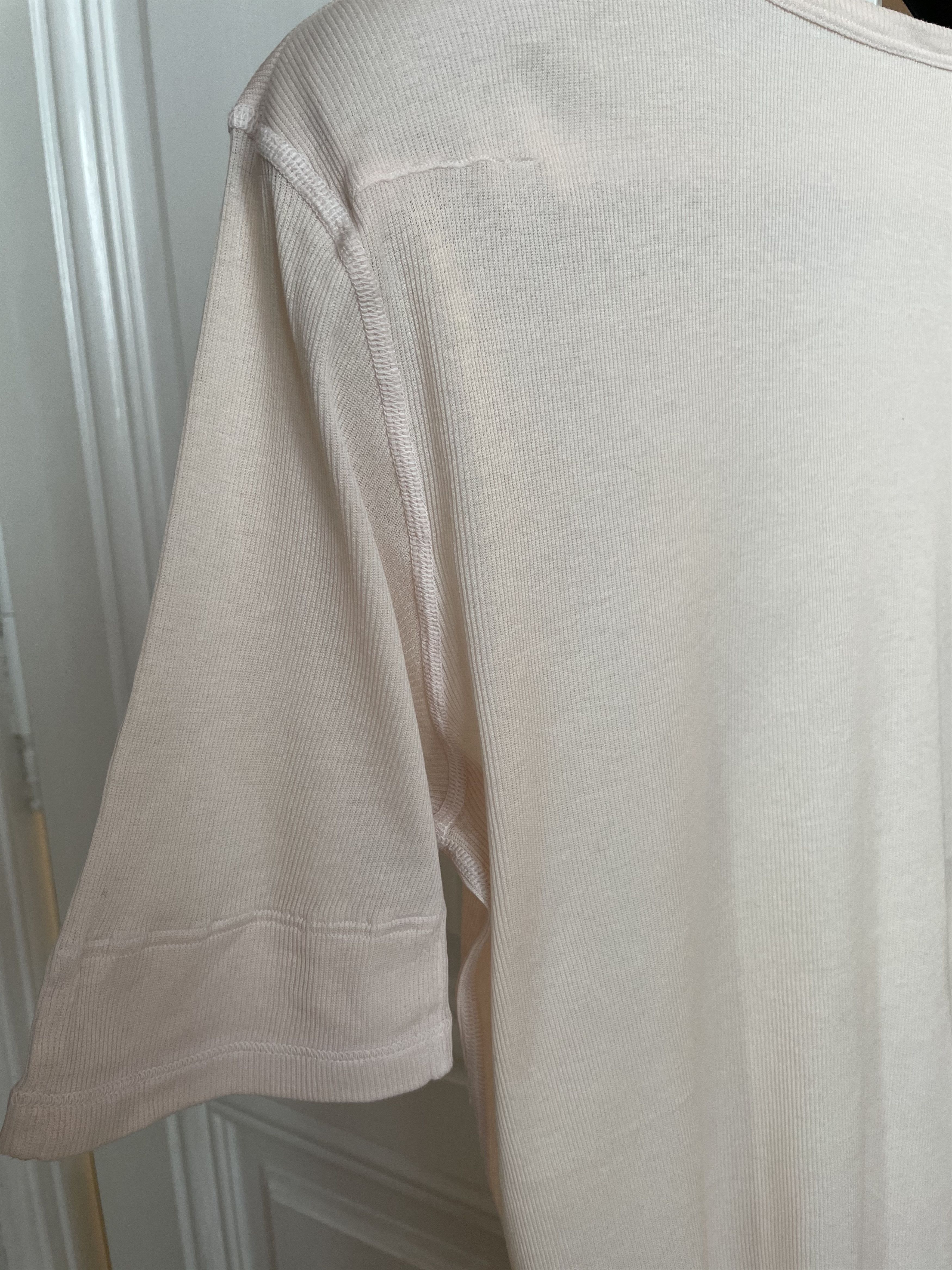 90s Kostas Murkudis 切り替えシャツ Closed by Kostas Murkudis - Vogue.it