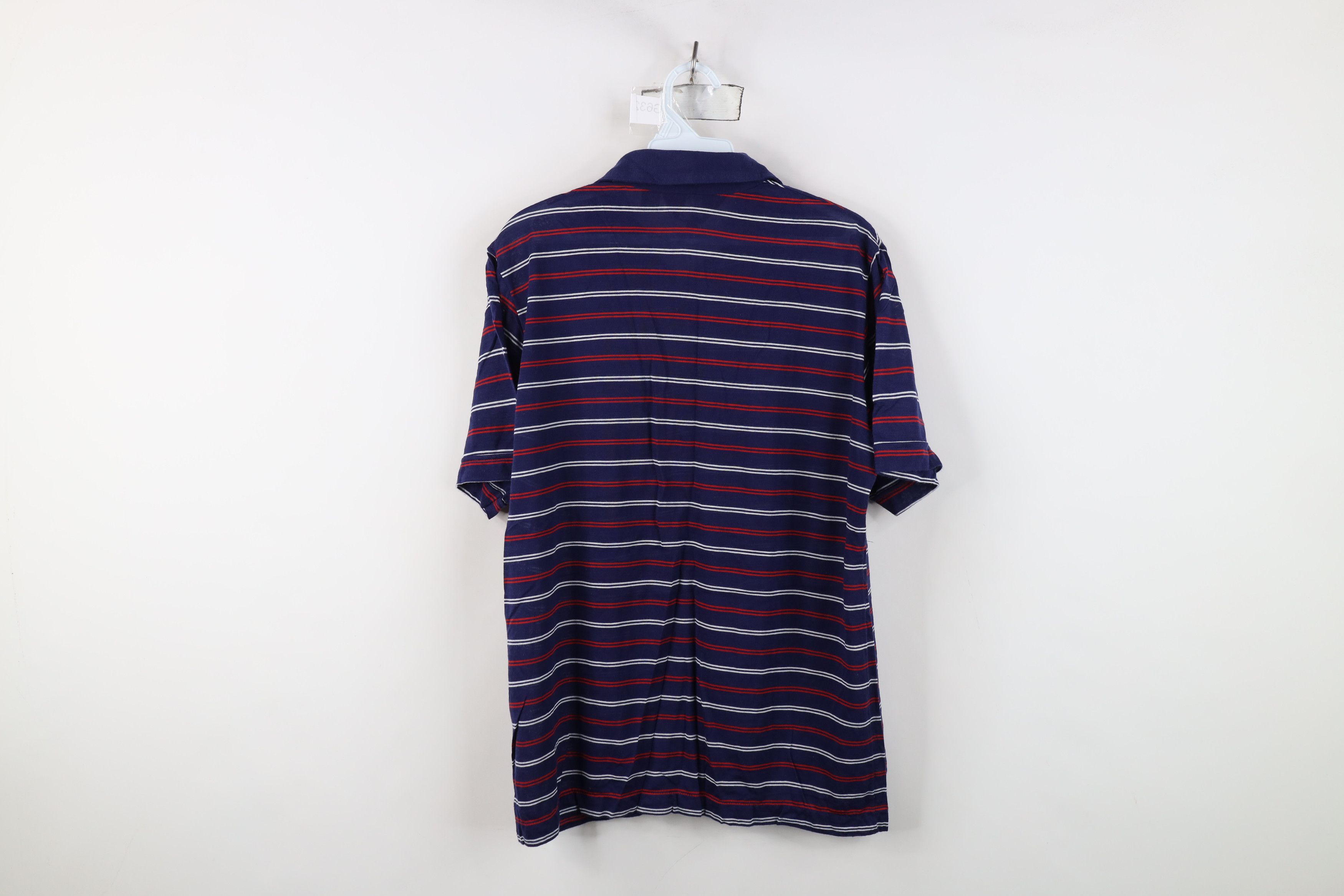 Vintage Vintage 70s Streetwear Knit Collared Golf Polo Shirt Size US L / EU 52-54 / 3 - 8 Thumbnail