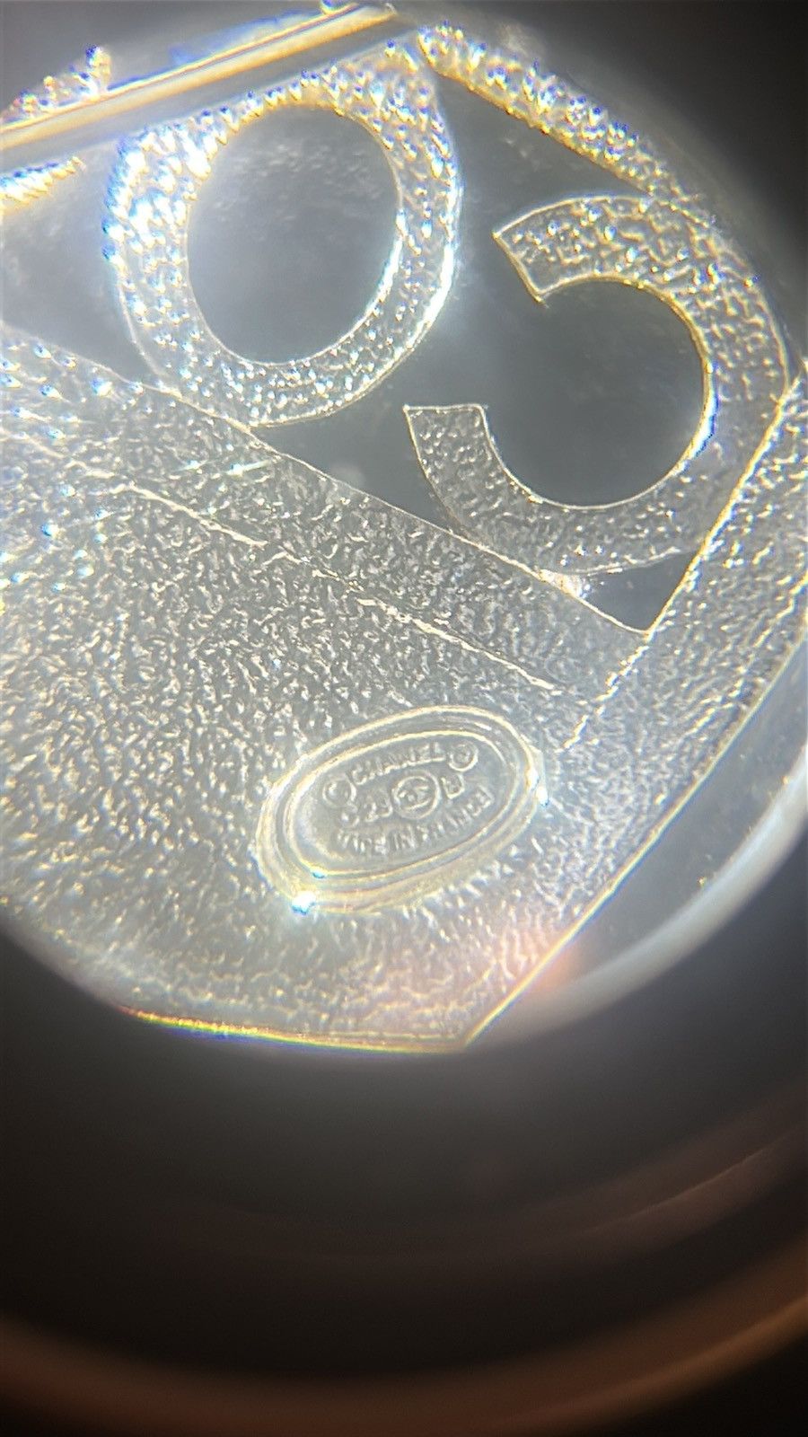 Chanel Chanel Crystal CC and Coco Mark Brooch Silver and Pink C23B Size ONE SIZE - 12 Thumbnail