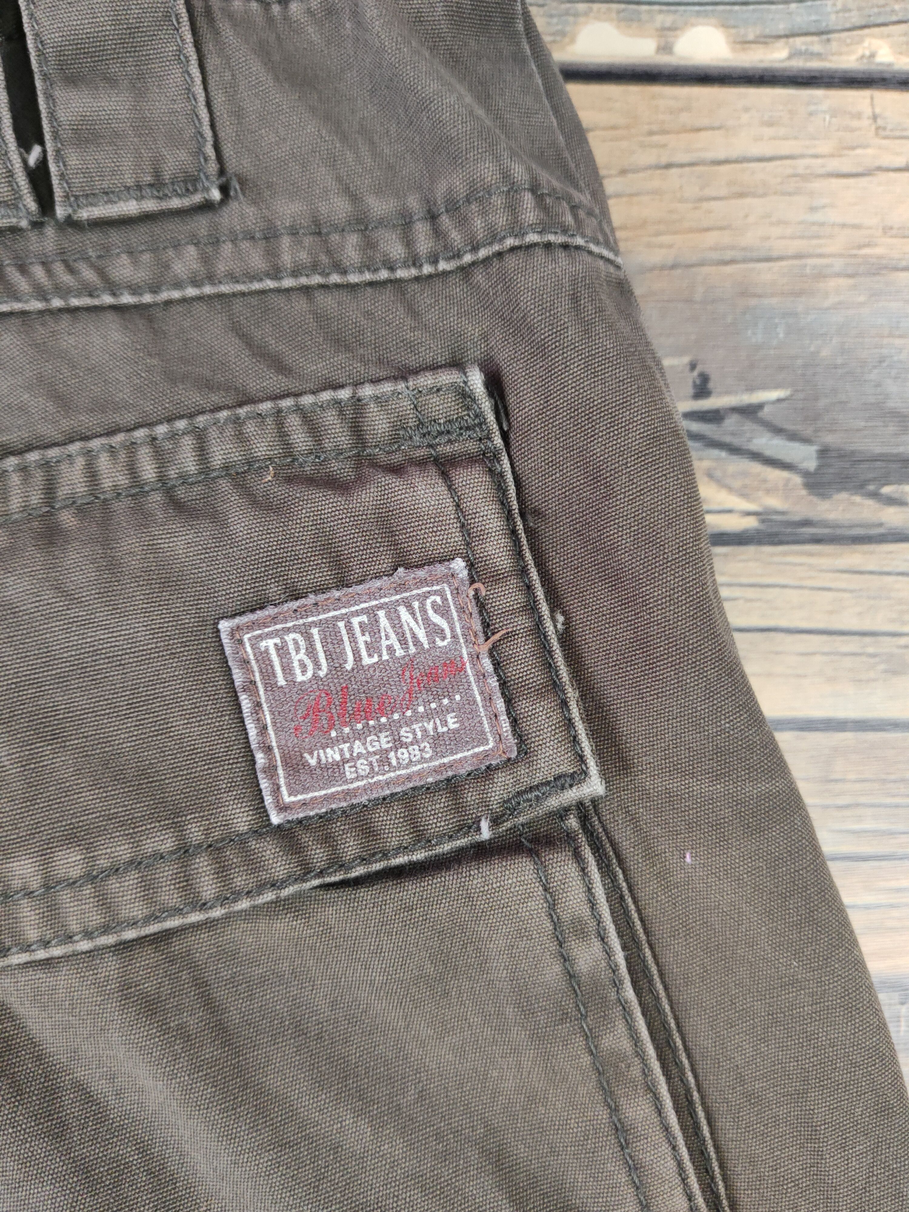 Japanese Brand DLL TBJ Jeans Brown Multipocket Tactical Cargo Pants #242 Size US 26 / EU 42 - 11 Thumbnail
