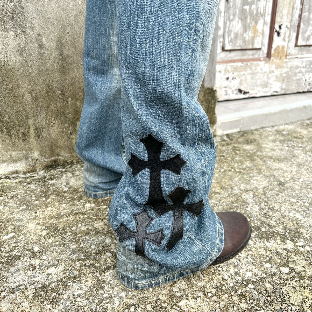 Japanese Brand Vintage Rare Missme Flared Denim Patch Art Size US 30 / EU 46 - 6 Thumbnail