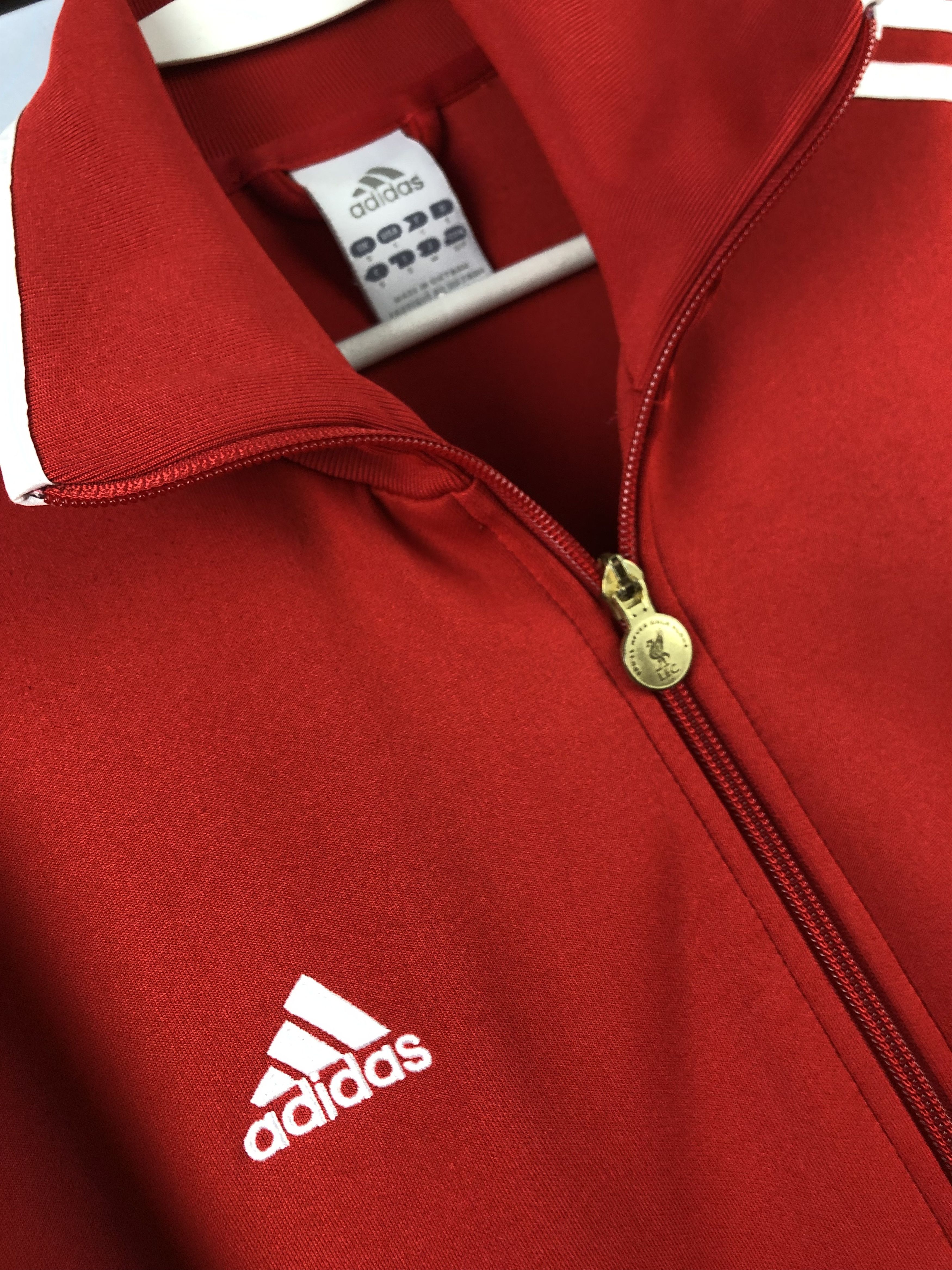 Adidas Vintage Liverpool Football Jacket Soccer Track Top Mens YNWA Size US S / EU 44-46 / 1 - 6 Thumbnail