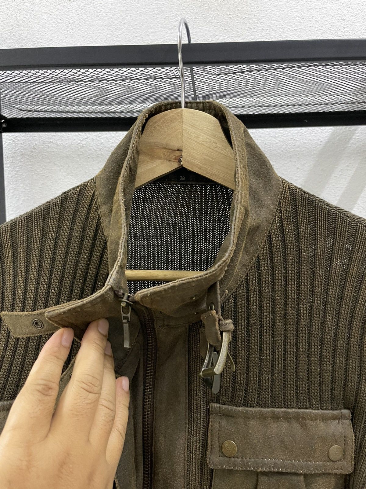 If Six Was Nine Fragile Kintted Zipper Crop Jacket Size S / US 4 / IT 40 - 7 Thumbnail