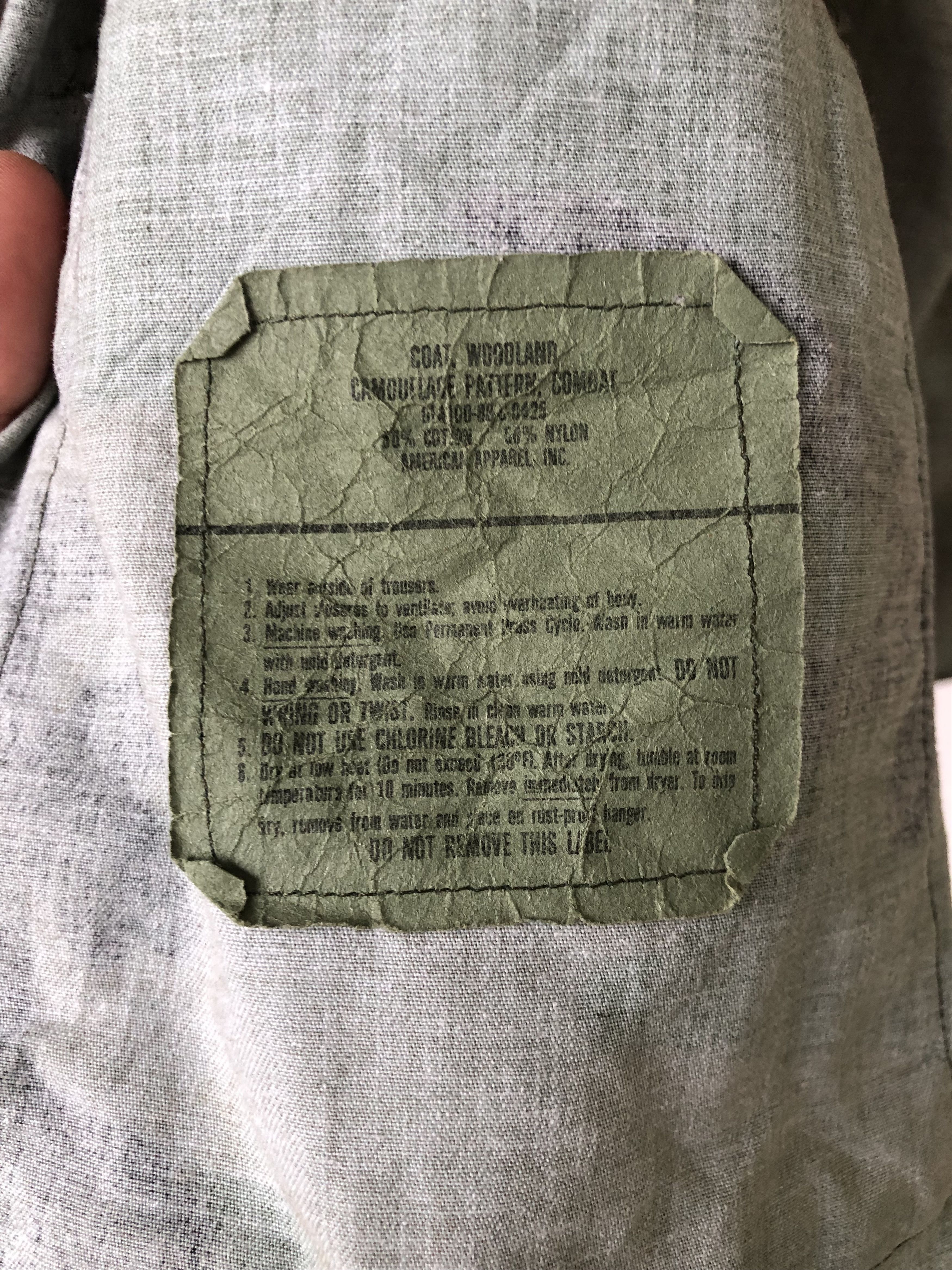 Vintage Vintage Us Army x Orion Band Distressed Army Jacket Size US M / EU 48-50 / 2 - 15 Thumbnail