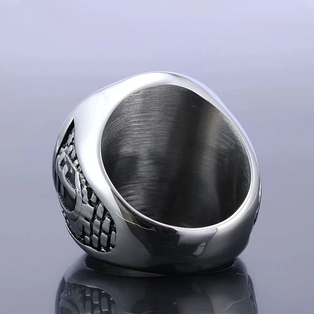 Jewelry × Vintage Red Cross Ring Size ONE SIZE - 4 Thumbnail
