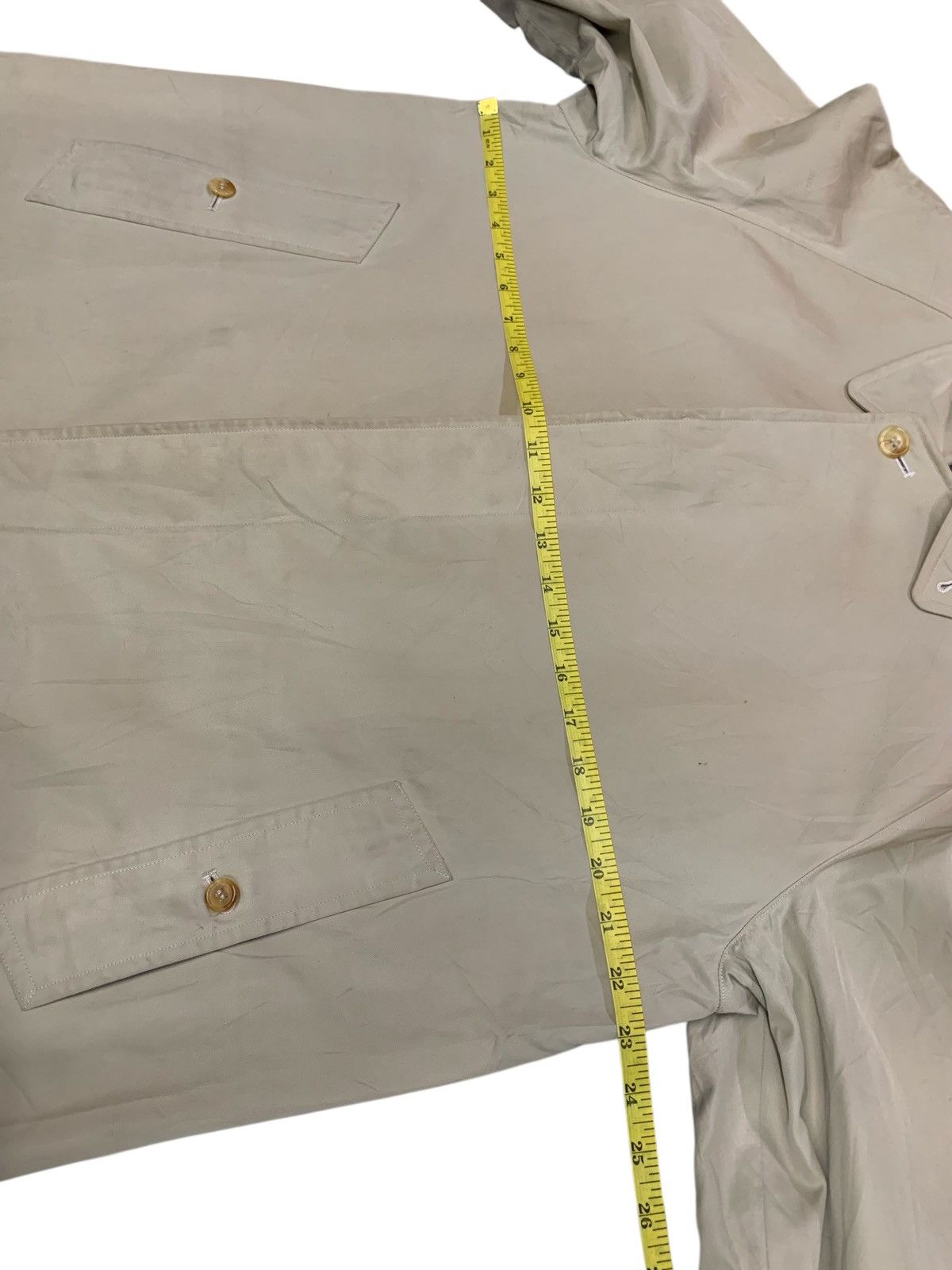 Burberry × Designer × Vintage Vintage Burberry's Nova Chek Long Jacket Button Ups Size US L / EU 52-54 / 3 - 10 Thumbnail