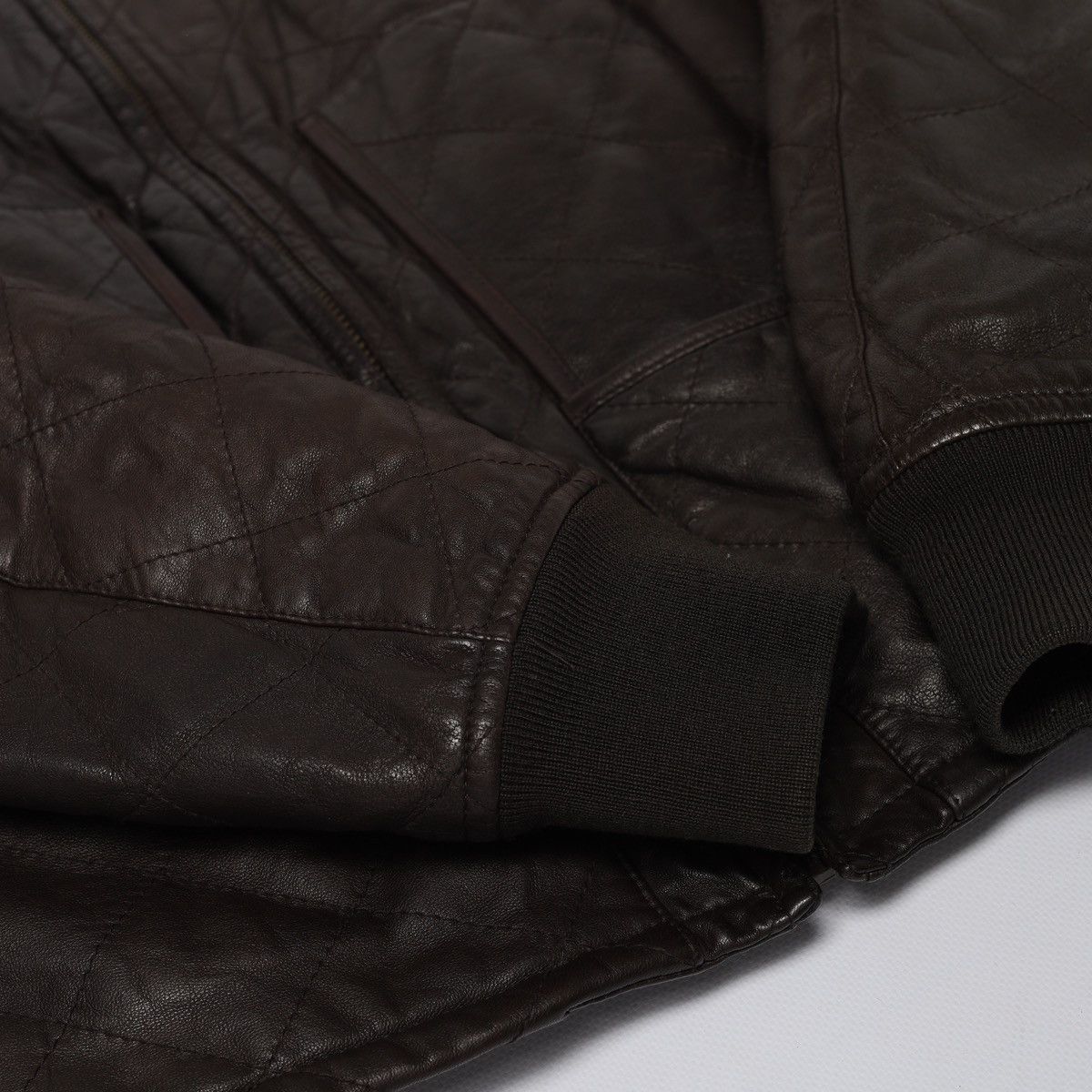 Ralph Lauren Purple Label Ralph Lauren Purple Label Lambskin Leather Bomber Jacket Size US M / EU 48-50 / 2 - 21 Thumbnail