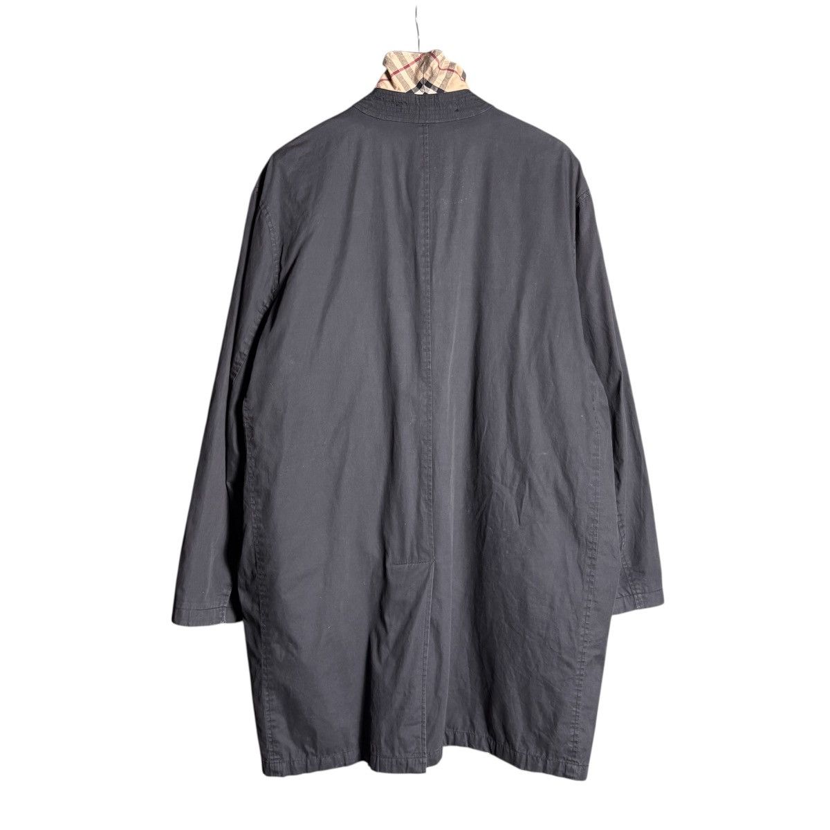 Burberry Burberry Nova Check Black Coat Size US L / EU 52-54 / 3 - 2 Thumbnail