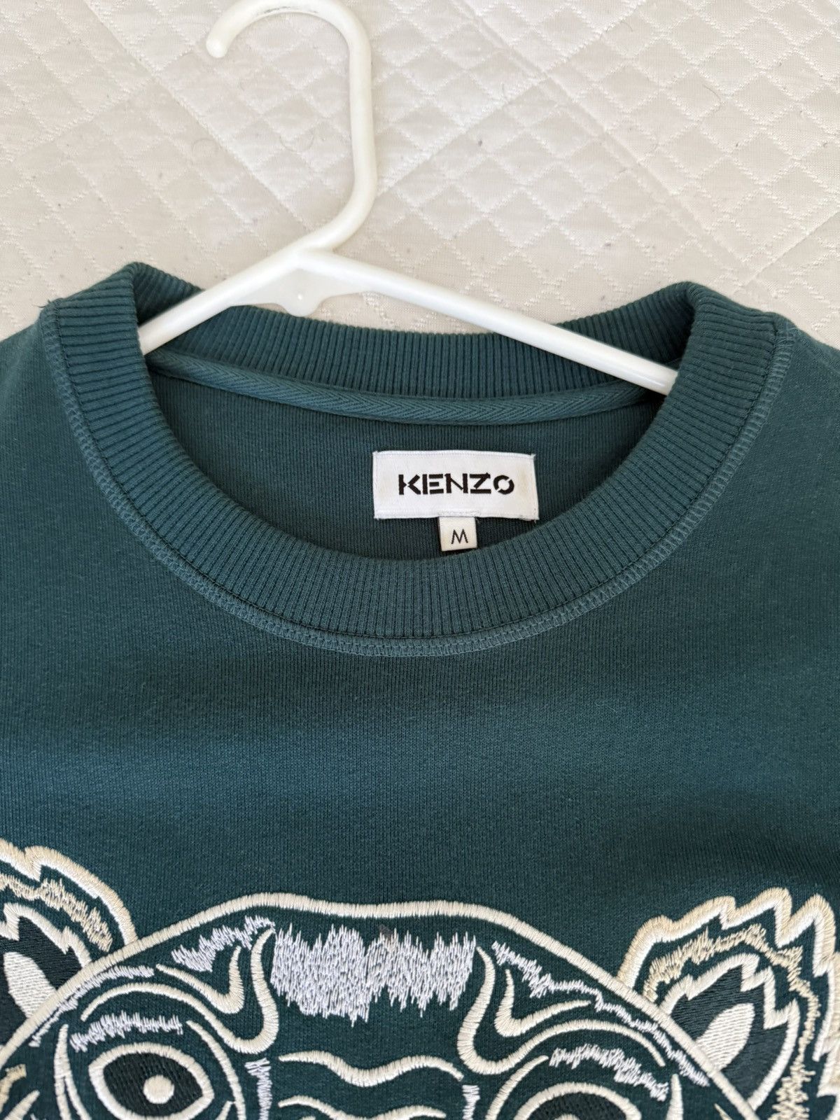 Kenzo KENZO TEAL Sweater Medium Size US M / EU 48-50 / 2 - 2 Thumbnail