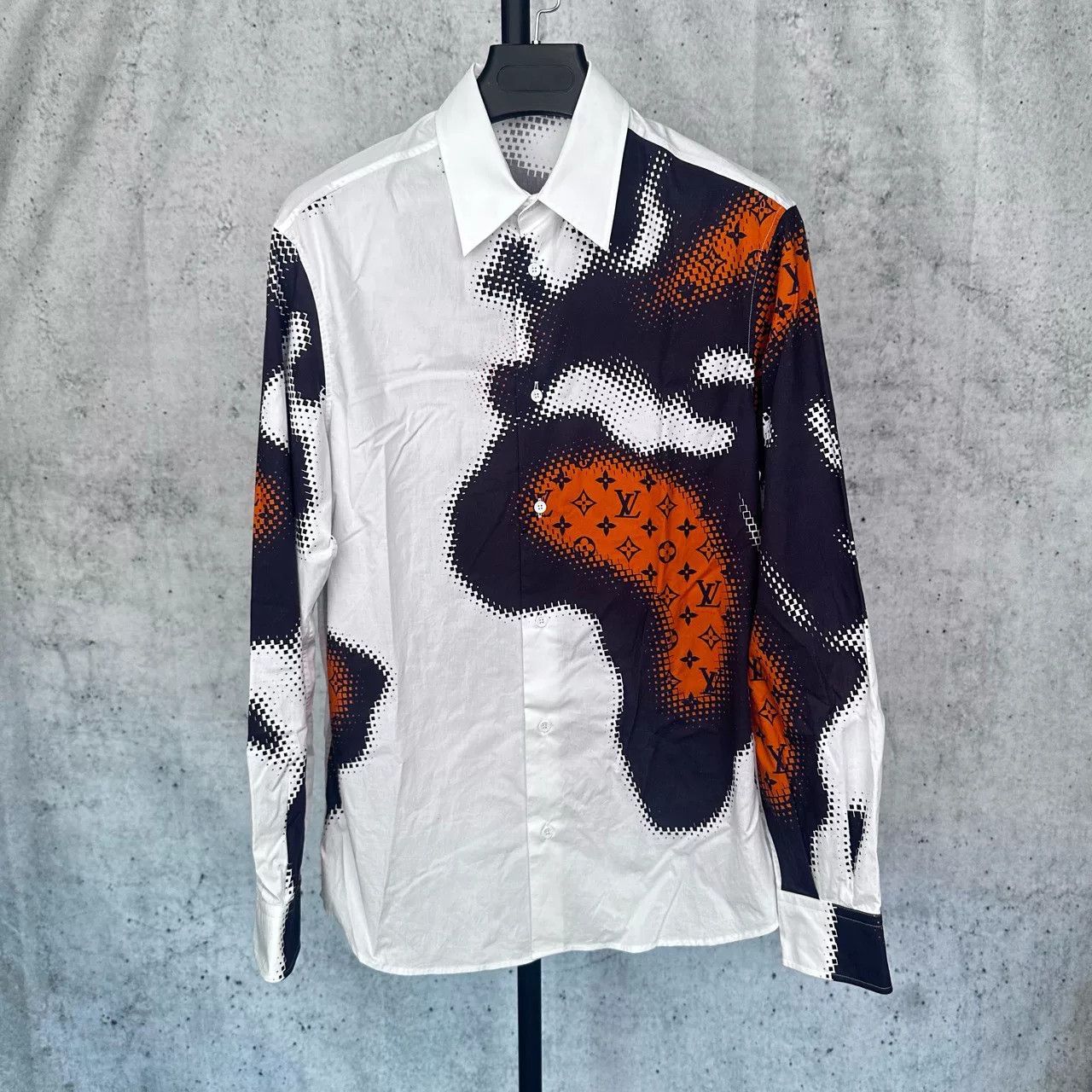 Louis Vuitton Louis Vuitton 24SS Monogram Long Sleeve Shirt Size US S / EU 44-46 / 1 - 1 Thumbnail