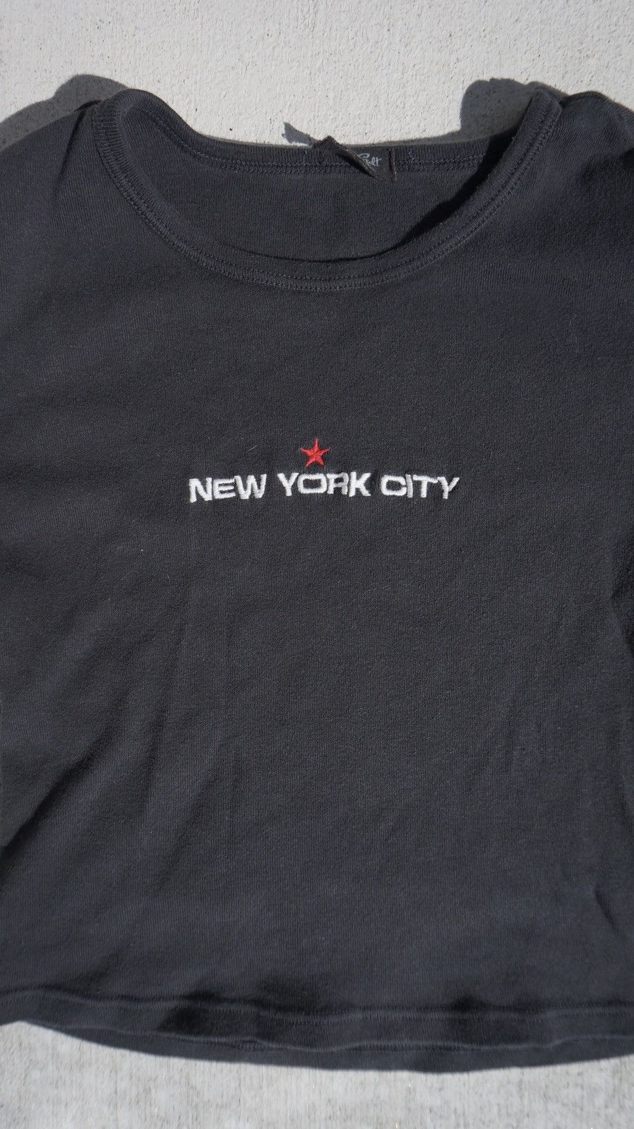 Brandy Melville NEW YORK BABY TEE Size ONE SIZE - 2 Thumbnail