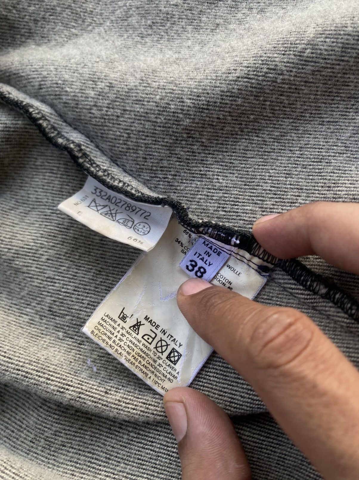 Maison Margiela ‼️LAST DROP‼️MM6 Long Coat Wrap Denim Jacket Kimono AvantGarde Size US M / EU 48-50 / 2 - 13 Thumbnail