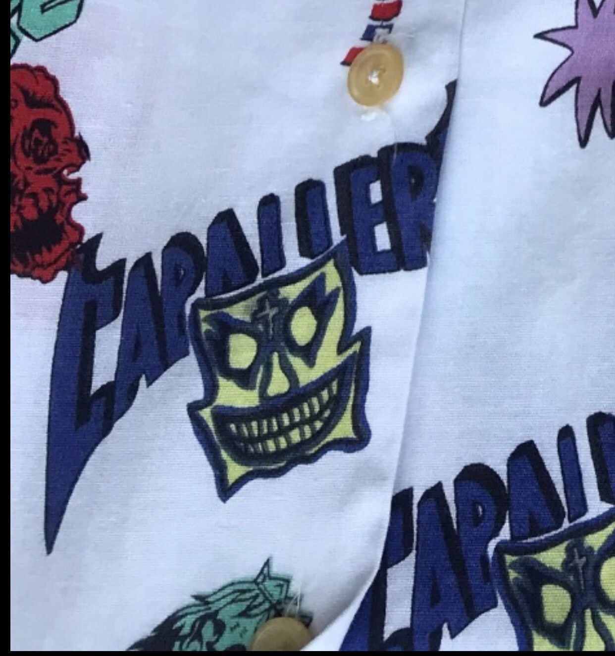 Vintage Vintage Steve Caballero Skate Overprinted Altered Shirt Size US S / EU 44-46 / 1 - 7 Thumbnail