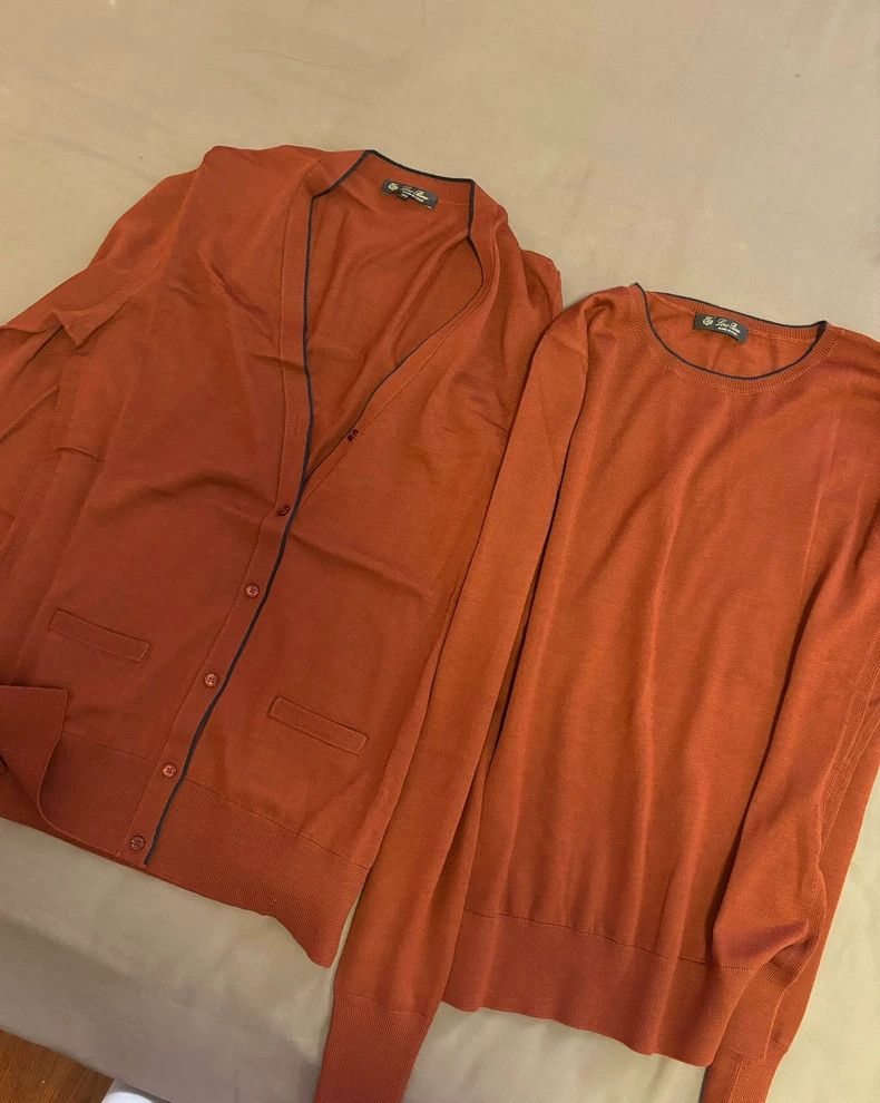 Loro Piana LORO PIANA Two-piece long-sleeved sweater Size XS / US 0-2 / IT 36-38 - 1 Thumbnail