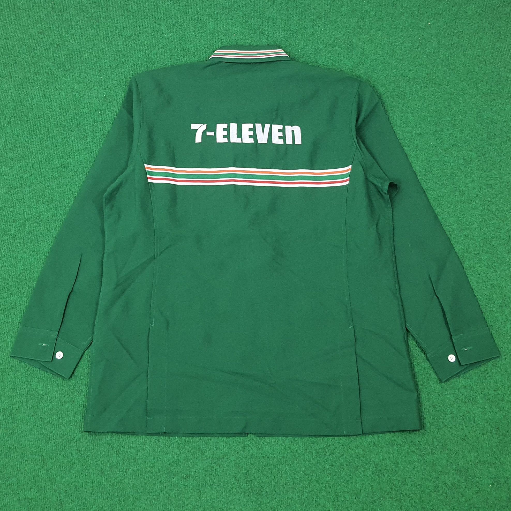 Japanese Brand × Vintage Vintage 7 Eleven Japan Staff Uniform Jacket C219N40 Size US M / EU 48-50 / 2 - 3 Thumbnail