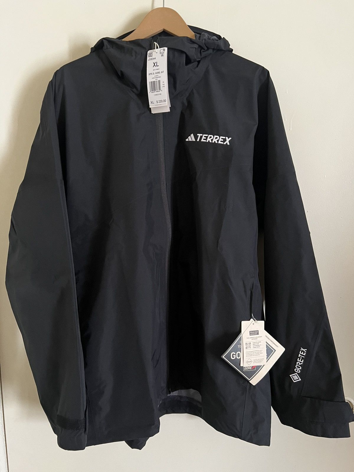 Adidas NWT Adidas Terrex Xperior 2L GORE-TEX Performance Jacket XL Size US XL / EU 56 / 4 - 1 Thumbnail