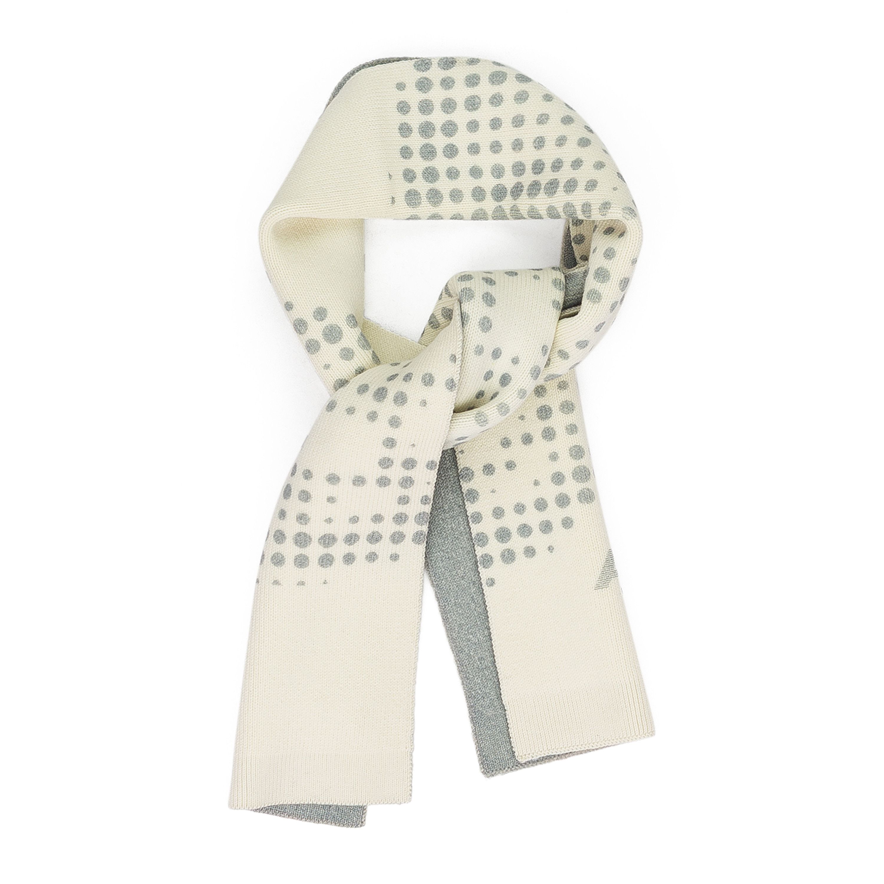 Aime Leon Dore × Drake's ALD x Drake's Fair Isle Scarf Lambswool