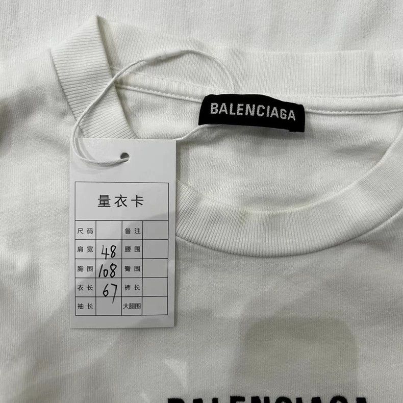 Balenciaga Balenciaga Crown Wheat Ear Short Sleeve Size US S / EU 44-46 / 1 - 3 Thumbnail