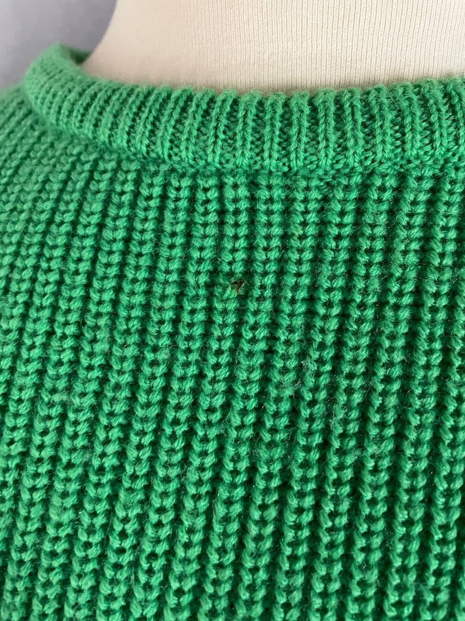 Moncler Moncler Sweater Green Vintage 1990s Rare Size US XL / EU 56 / 4 - 4 Thumbnail