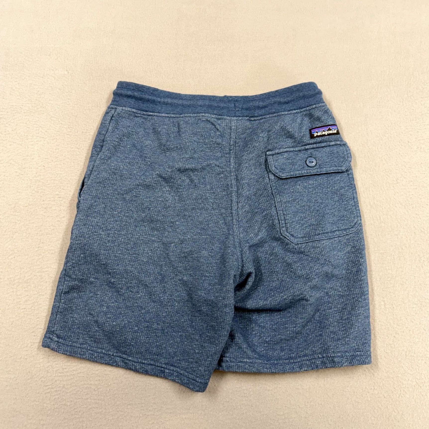 Patagonia Patagonia Shorts Mens XS Blue Sweat Elastic Waist 7 Inseam Casual Size US 27 - 3 Thumbnail