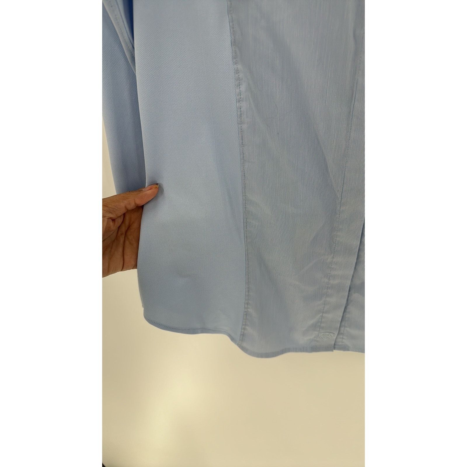 Ariat Ariat Pro Series Blue Equestrian Riding Snap Button Shirt Size M / US 6-8 / IT 42-44 - 4 Thumbnail
