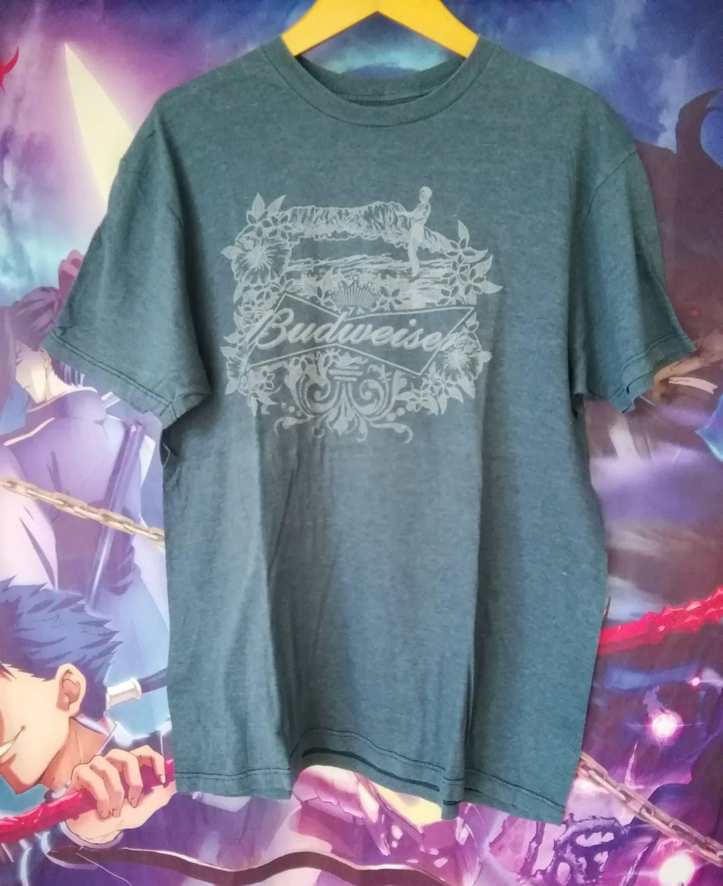 Budweiser Budweiser Blue Art Tees Size US XL / EU 56 / 4 - 1 Thumbnail