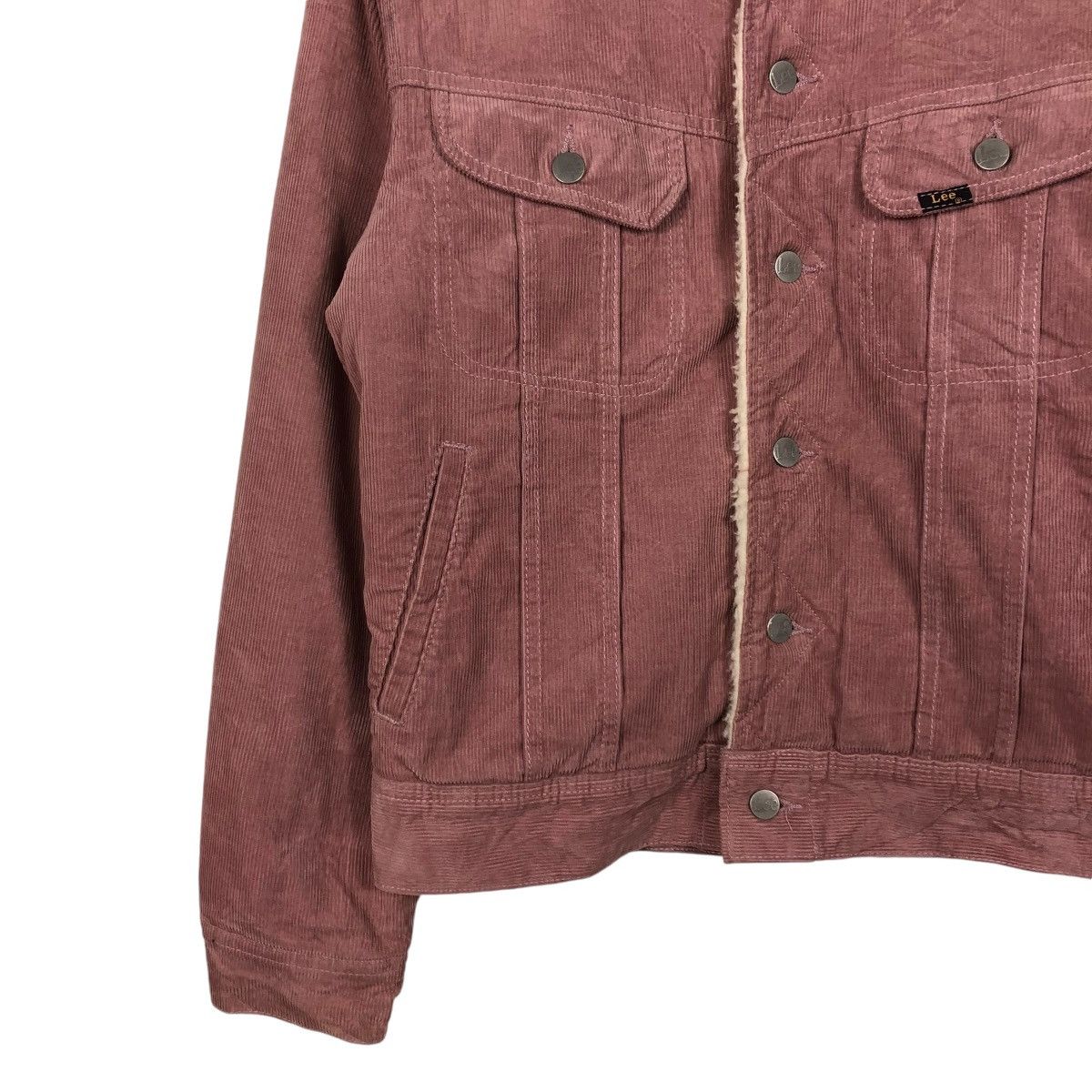 Japanese Brand 🔥VTG BIKER TRUCKER JACKET SHERPA LINING LEE STORM RIDER Size US M / EU 48-50 / 2 - 6 Thumbnail