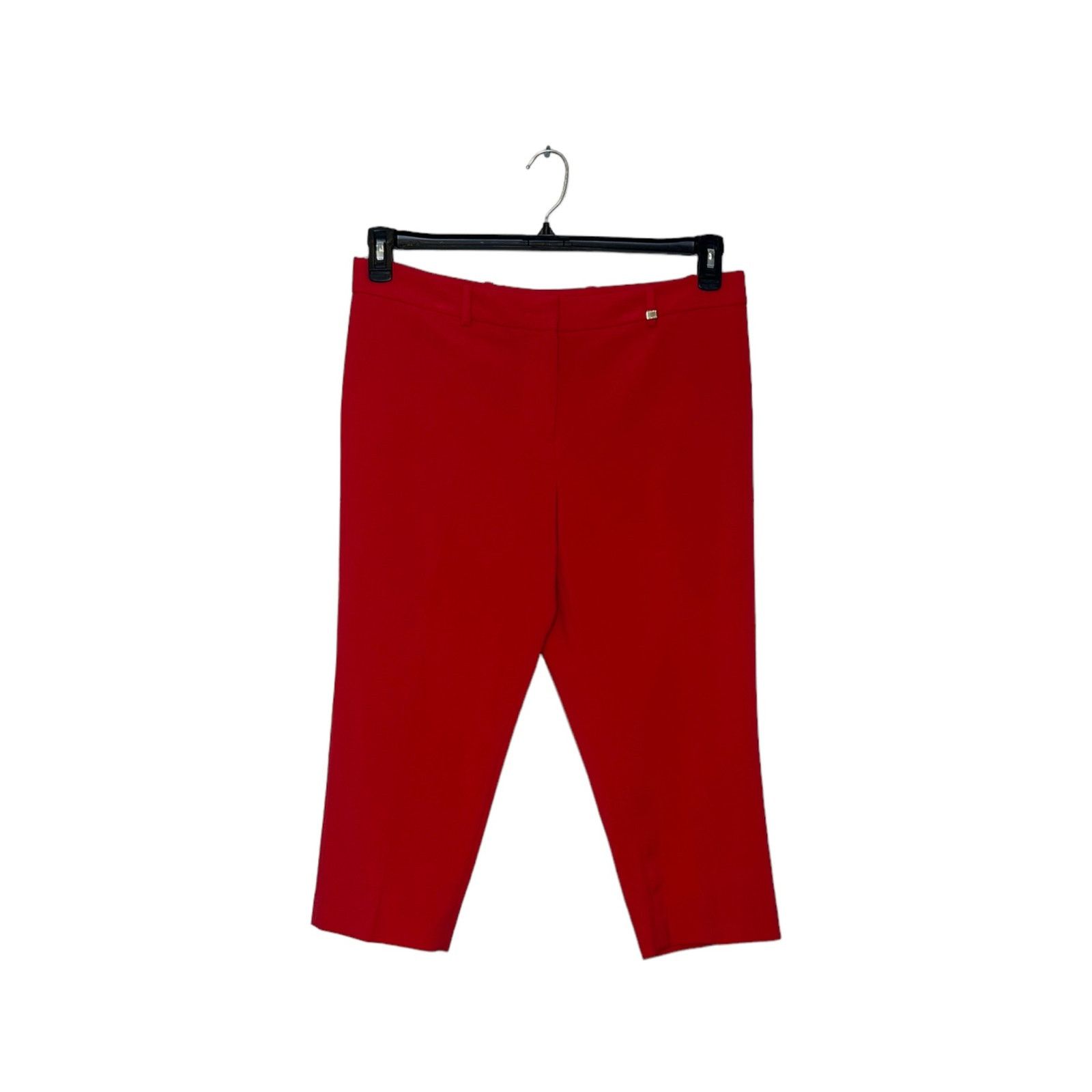 Calvin Klein Calvin Klein vibrant red capri casual pants size 12 Size 34" / US 12 / IT 48 - 6 Thumbnail