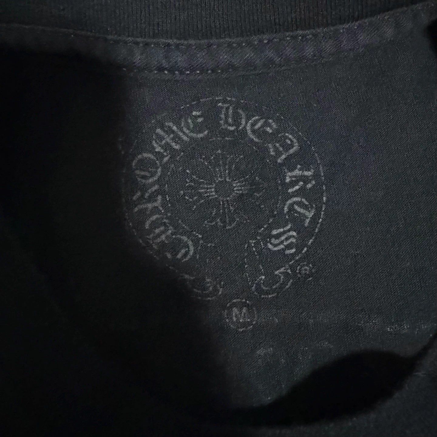Chrome Hearts Chrome Hearts Black 3-Element Arm Horseshoe T-bar LS M Size US M / EU 48-50 / 2 - 3 Thumbnail