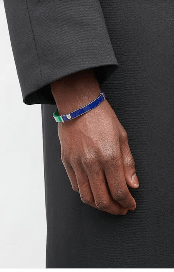 Maison Margiela o1w1db10324 Bracelet in Green Size ONE SIZE - 3 Thumbnail