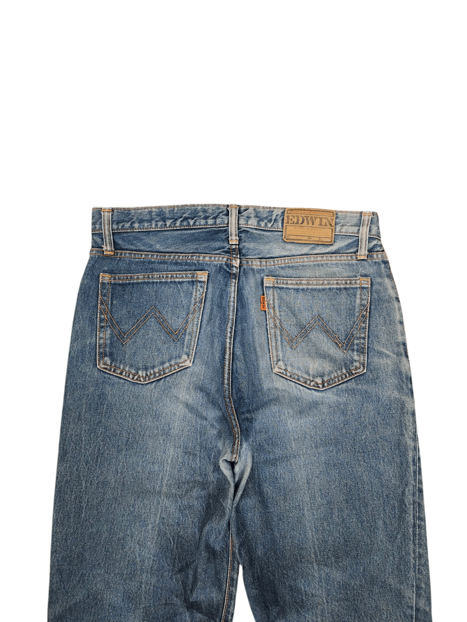 If Six Was Nine Loose Jeans Edwin Distress Faded Clawmark Denim Jeans Size US 32 / EU 48 - 10 Thumbnail