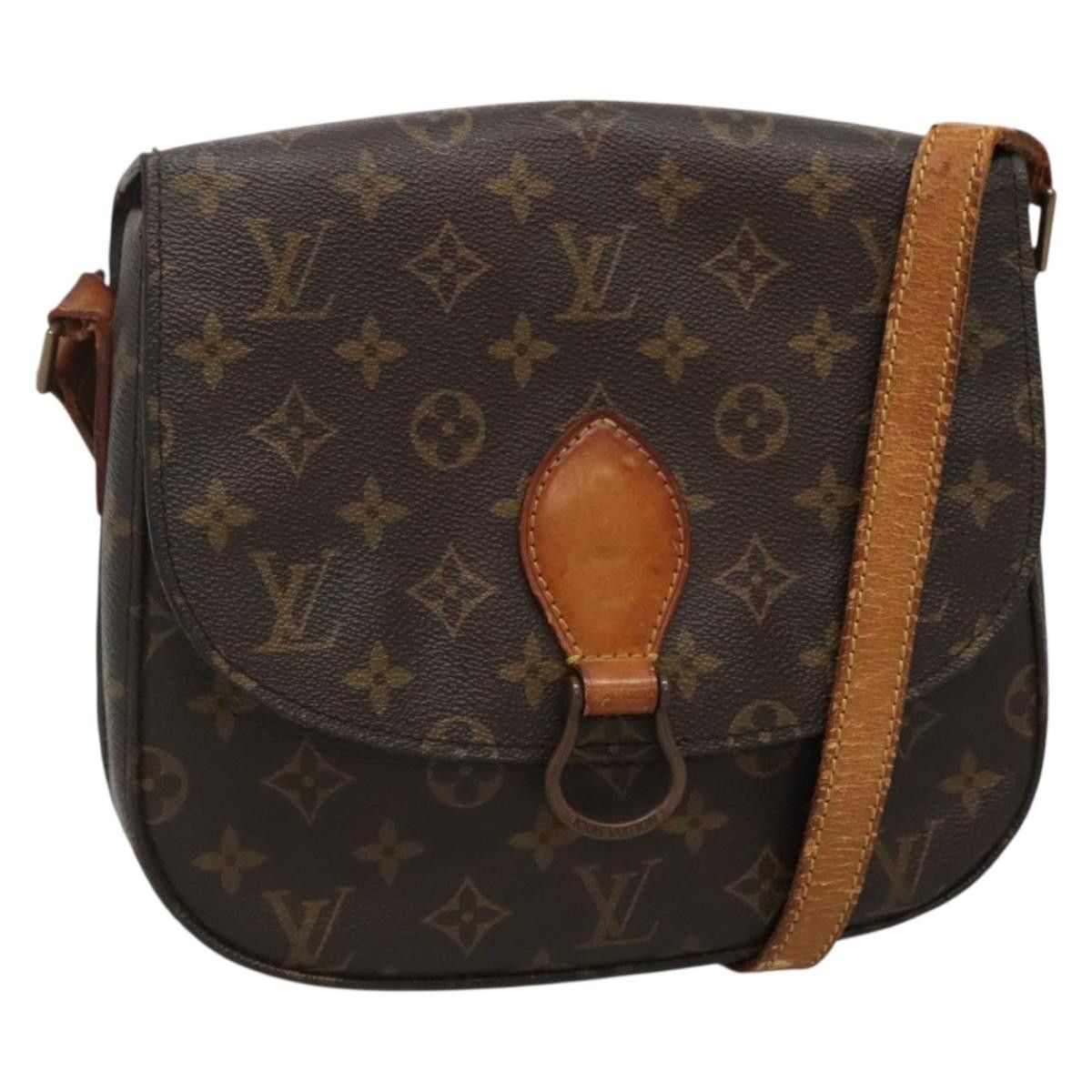 Louis Vuitton LOUIS VUITTON Monogram Saint Cloud GM Shoulder Bag M51242 Size ONE SIZE - 1 Thumbnail