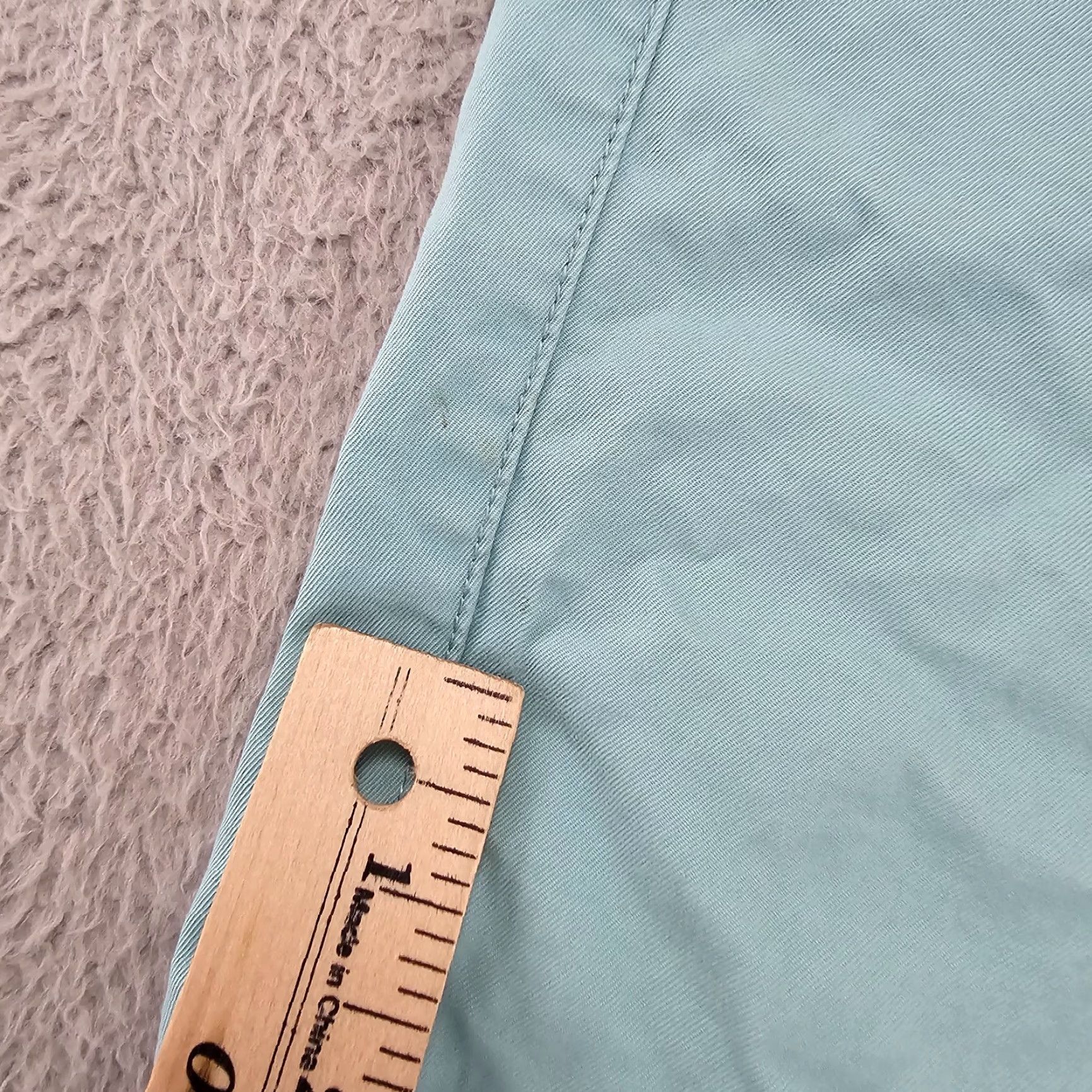 Peter Millar Peter Millar Shorts Mens Size 40 Light Blue Cotton Knit Chinos Golf Slim/Regular Mens Size US 40 / EU 56 - 3 Thumbnail