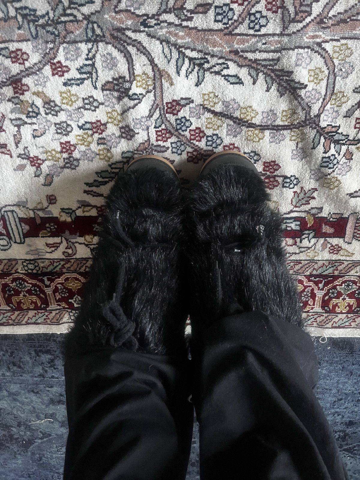 Other Archive Friis Company fur snow boots — Y2K couture footwear. Size US 9.5 / IT 39.5 - 5 Thumbnail