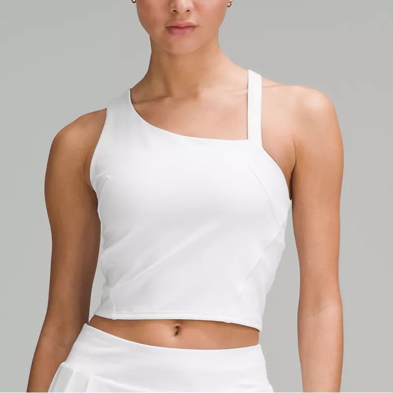 Lululemon NWT! LULULEMON Everlux Asymmetrical Tennis Sport Tank Size 8 Size M / US 6-8 / IT 42-44 - 1 Thumbnail