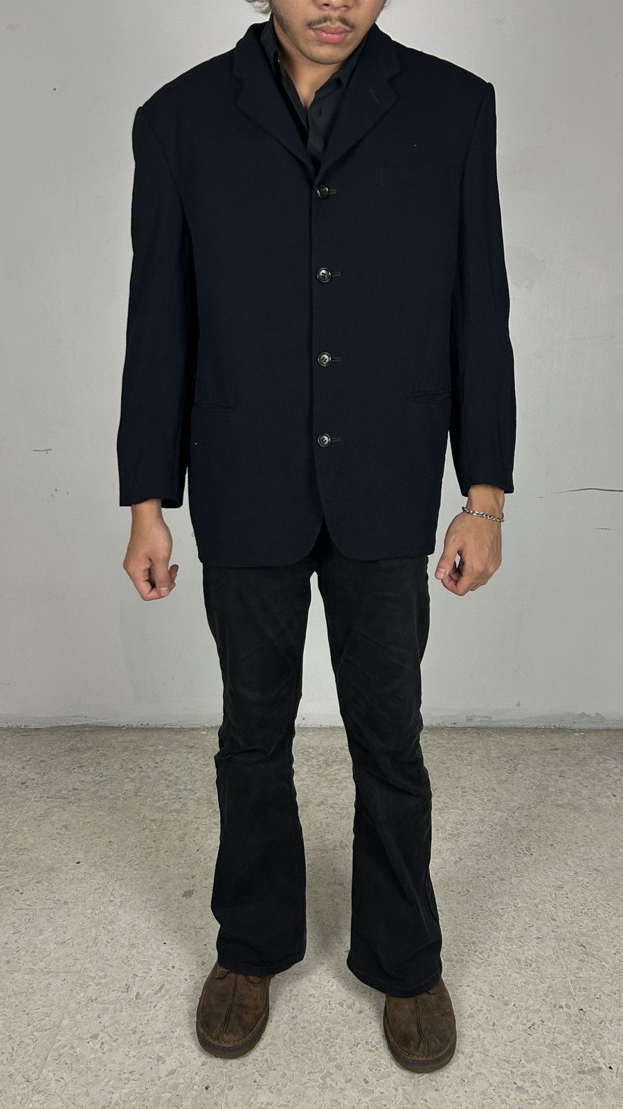 Comme des Garcons × Comme des Garcons Homme × Vintage 1997 Comme des Garcons - Blazer Size 40R - 8 Thumbnail