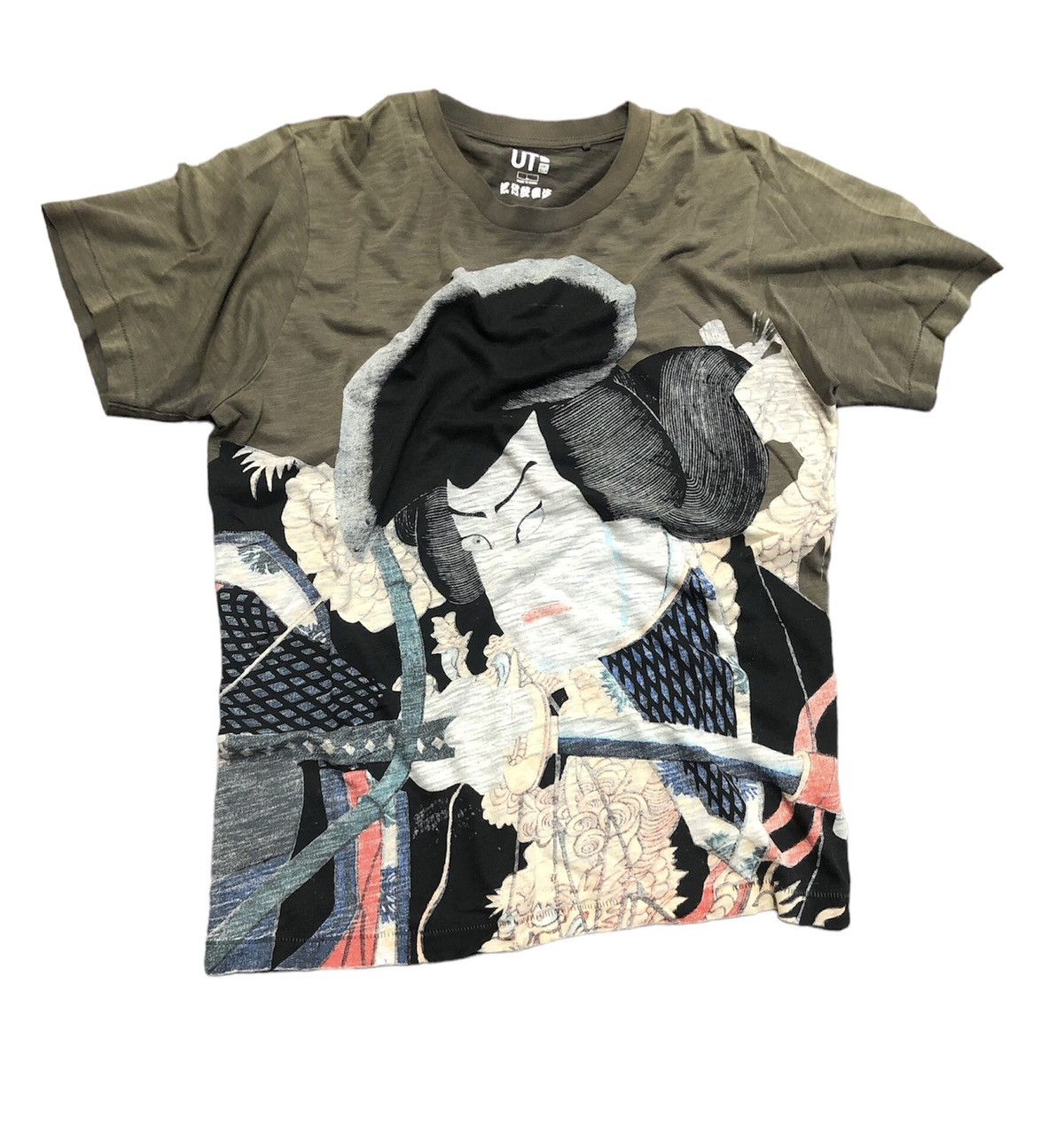 Anime × Japanese Brand Geisha Samurai Japanese x Uniqlo Tshirt Size US L / EU 52-54 / 3 - 11 Thumbnail