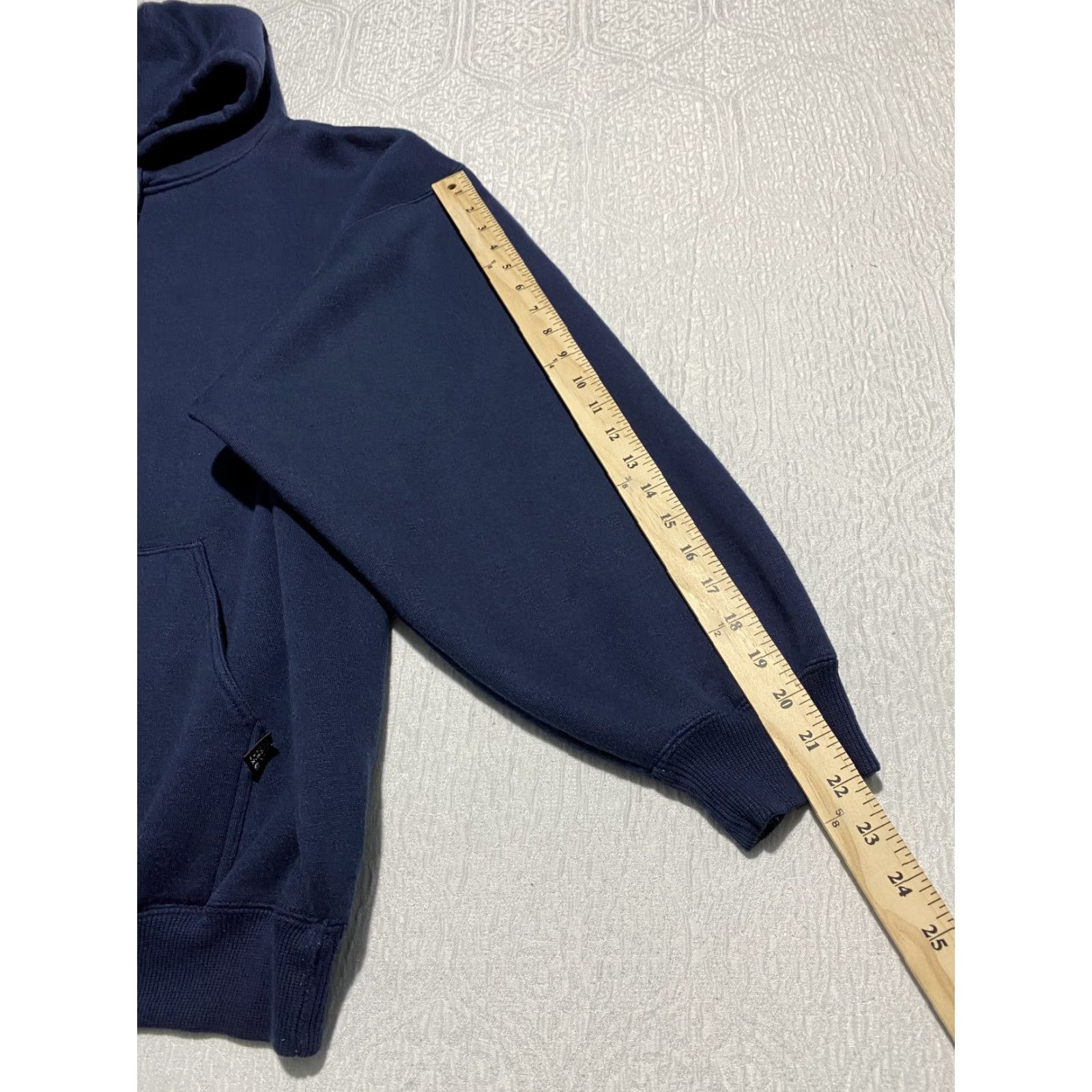 KangaROOS BXS Boom-X Sports Hoodie Mens XL Navy Blue Pullover Kangaroo Pocket Acrylic Warm Size US XL / EU 56 / 4 - 7 Thumbnail