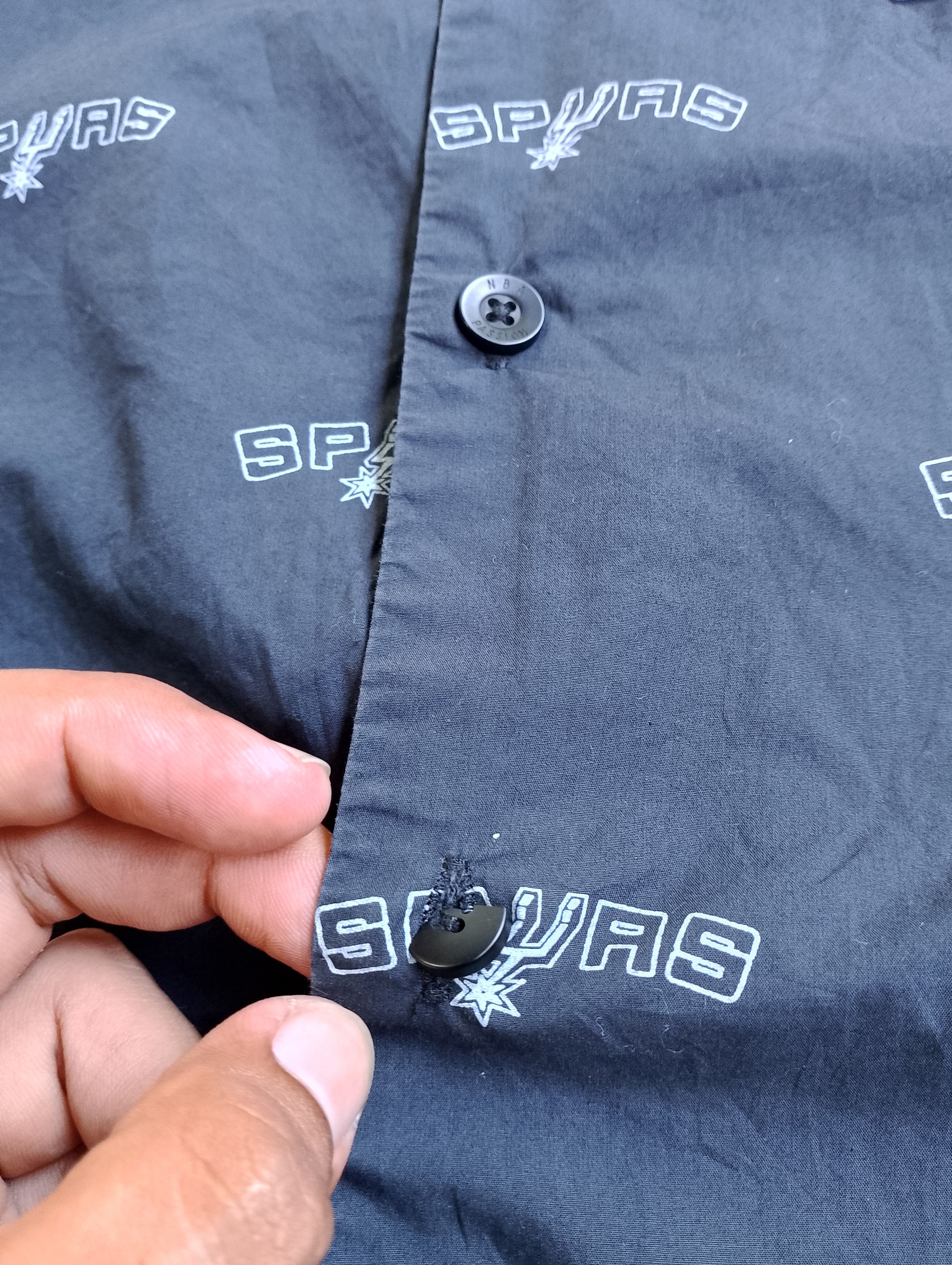 NBA Button ups NBA san antonio spurs workshirt bowling shirt Size US L / EU 52-54 / 3 - 5 Thumbnail