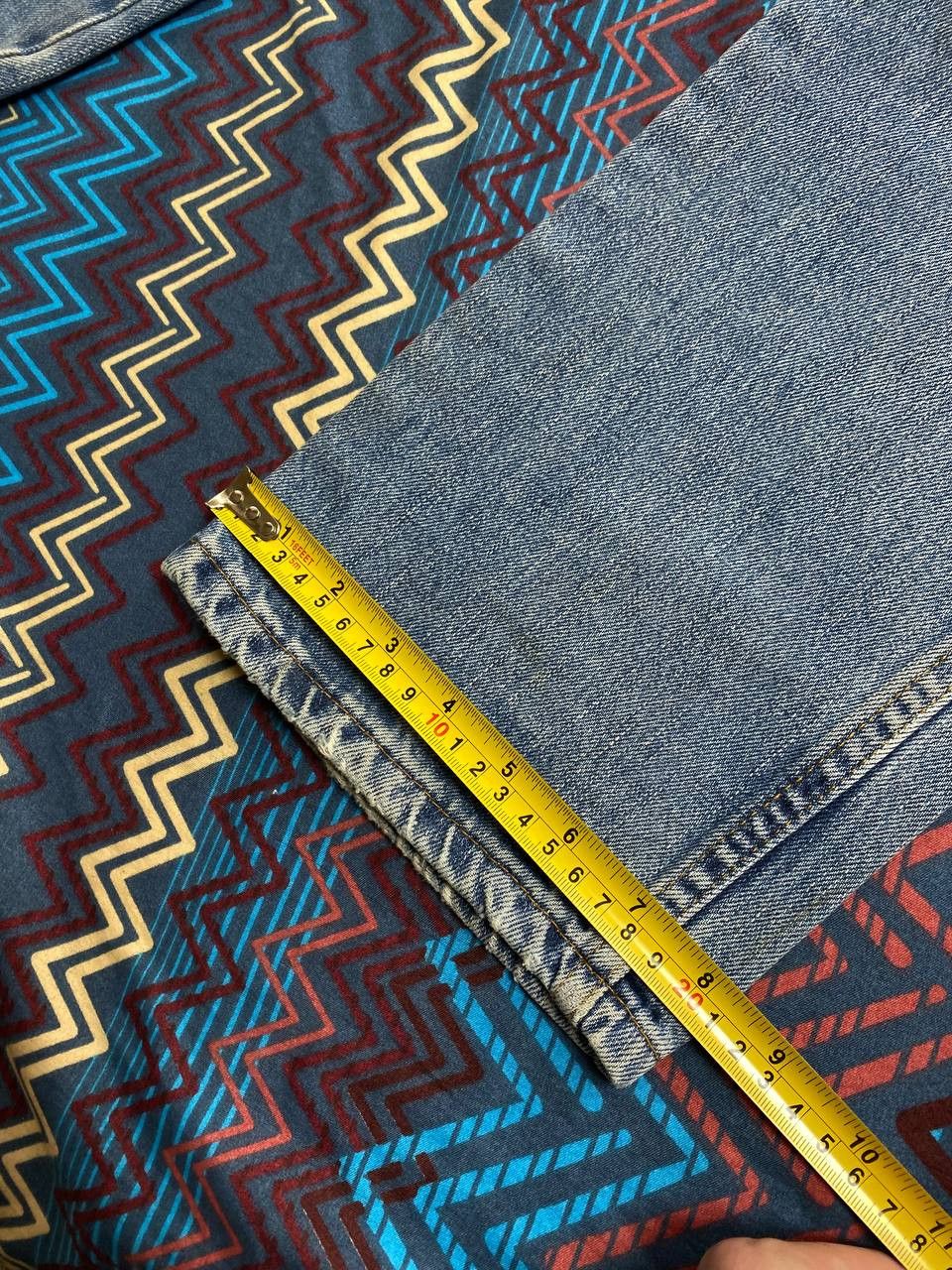Vintage × Wrangler VINTAGE 90 WRANGLER MUDDY WASH STYLE DENIM Size US 34 / EU 50 - 20 Thumbnail