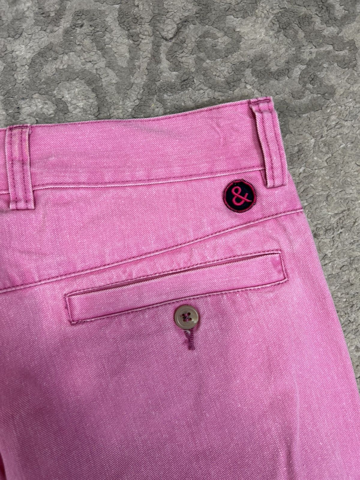 Dolce & Gabbana Unique Pink Dolce & Gabbana High End Holo Trousersq Size 30" / US 8 / IT 44 - 4 Thumbnail