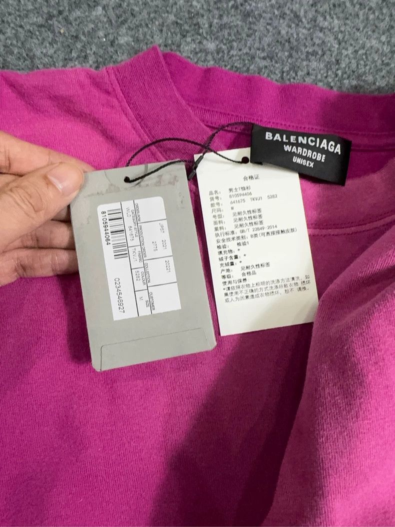 Other Balenciaga Embroidered Wave Short Sleeve Size US M / EU 48-50 / 2 - 6 Thumbnail