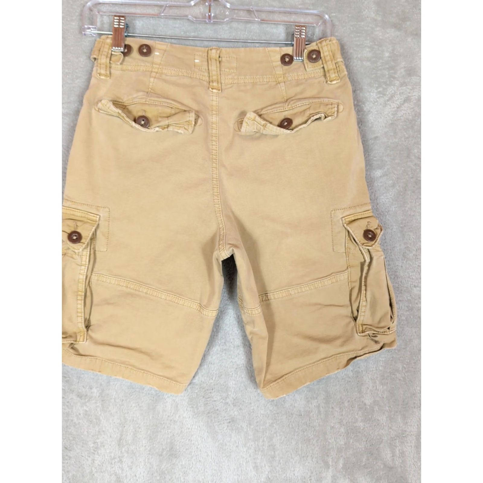American Eagle Outfitters AMERICAN EAGLE Cargo shorts Mens Sz 26 Kahaki Tan Casual Flex Next Level Size US 26 / EU 42 - 6 Thumbnail