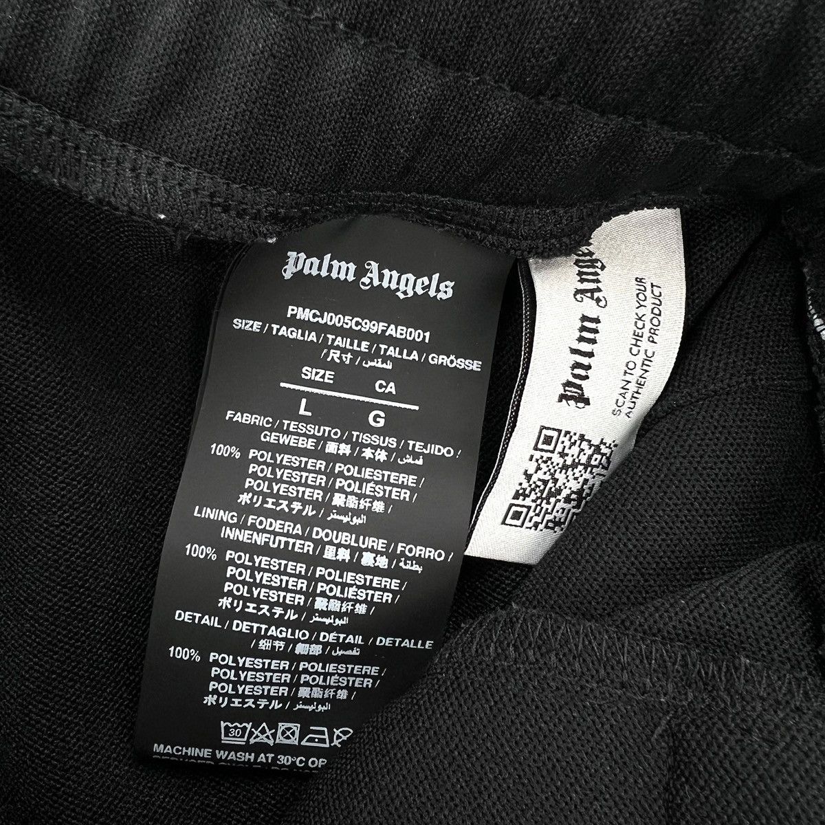 Palm Angels Palm Angels Black Sweatpants Size US 33 - 4 Thumbnail
