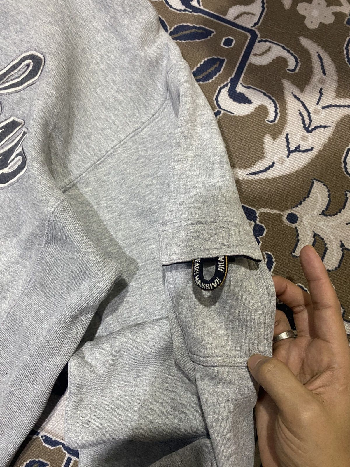 Vintage VINTAGE FREAKY MASSIVE HOODIE SPELLOUT ! Size US L / EU 52-54 / 3 - 4 Thumbnail