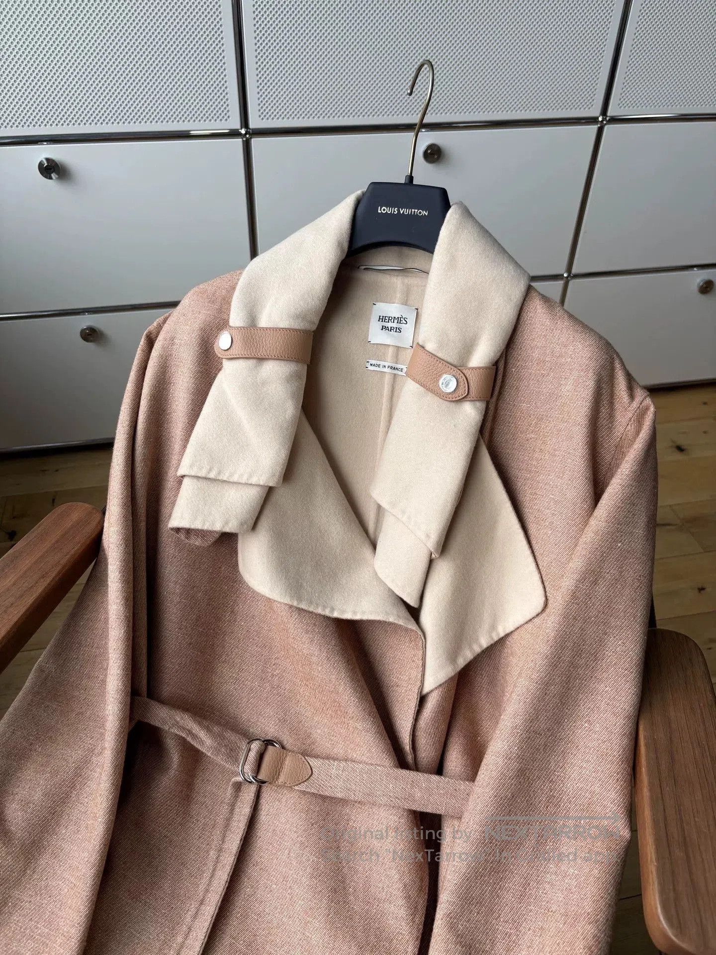 Hermes Hermès Double-Sided Cashmere Silk Coat. Size US S / EU 44-46 / 1 - 3 Thumbnail