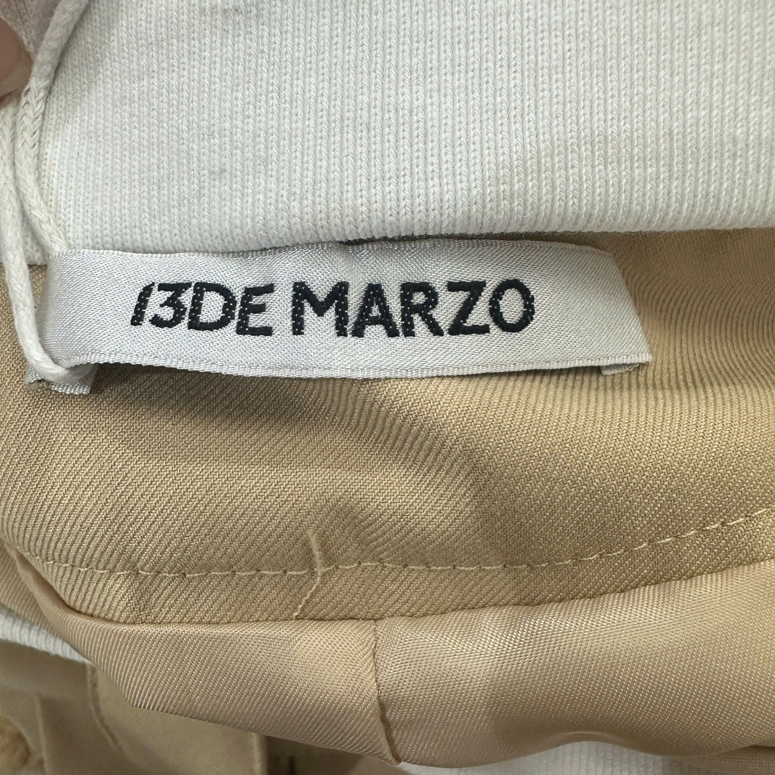 13DE MARZO 13 DEMARZO Cargo Pleated Skirt SAND Size 24" / US 00 / IT 34 - 6 Thumbnail