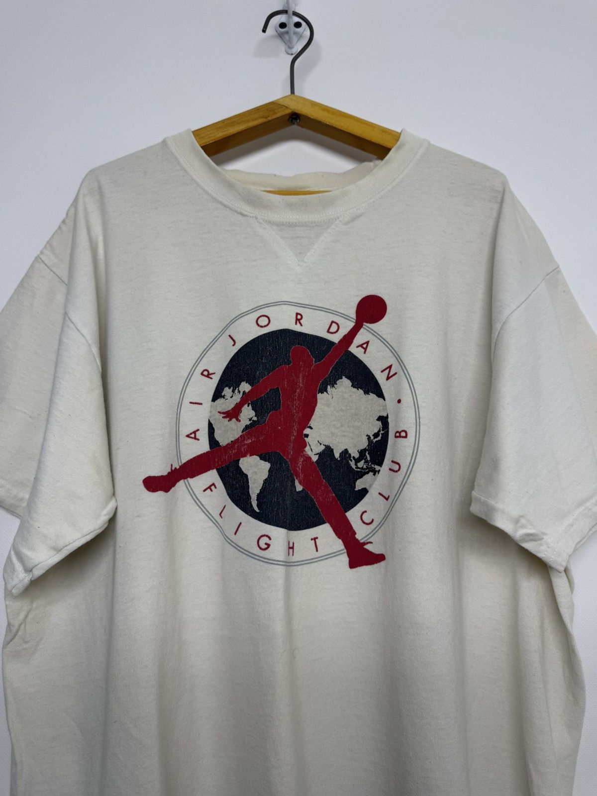Jordan Brand VINTAGE NIKE FLIGHT CLUB JUMPMAN T-SHIRT 90’s Size US M / EU 48-50 / 2 - 2 Thumbnail
