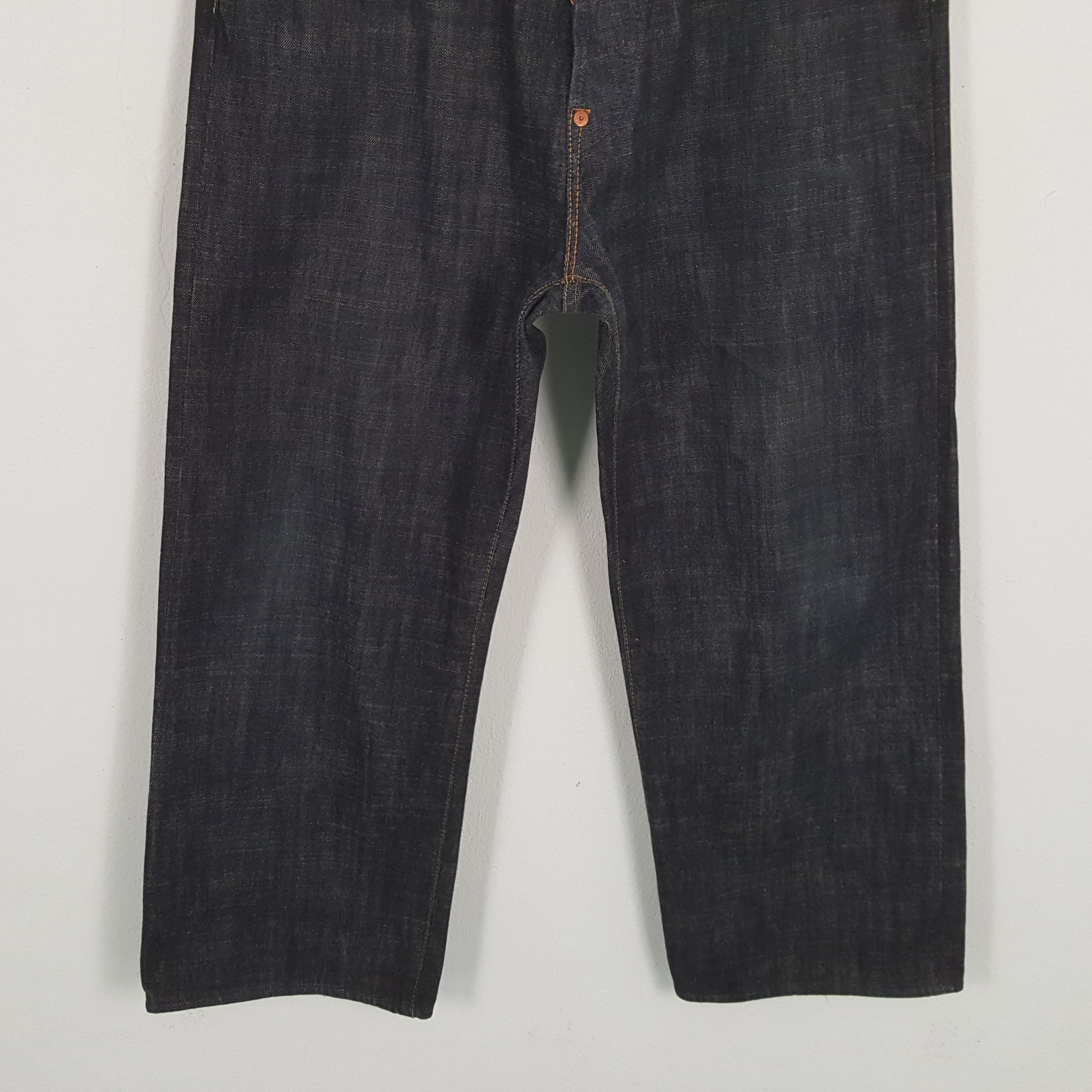 Evisu × Japanese Brand × Vintage EVISU Japanese Brand Big Logo Daicock Style Jeans Size US 35 - 6 Thumbnail