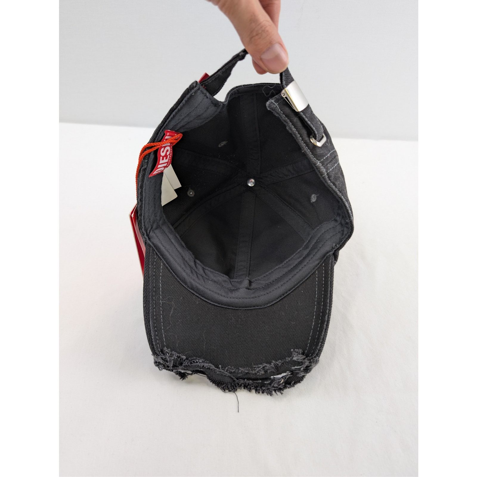 Diesel o1rshd1 Size: 2 / C-Jarl Cappello Cap / Hat in Black Size ONE SIZE - 7 Thumbnail